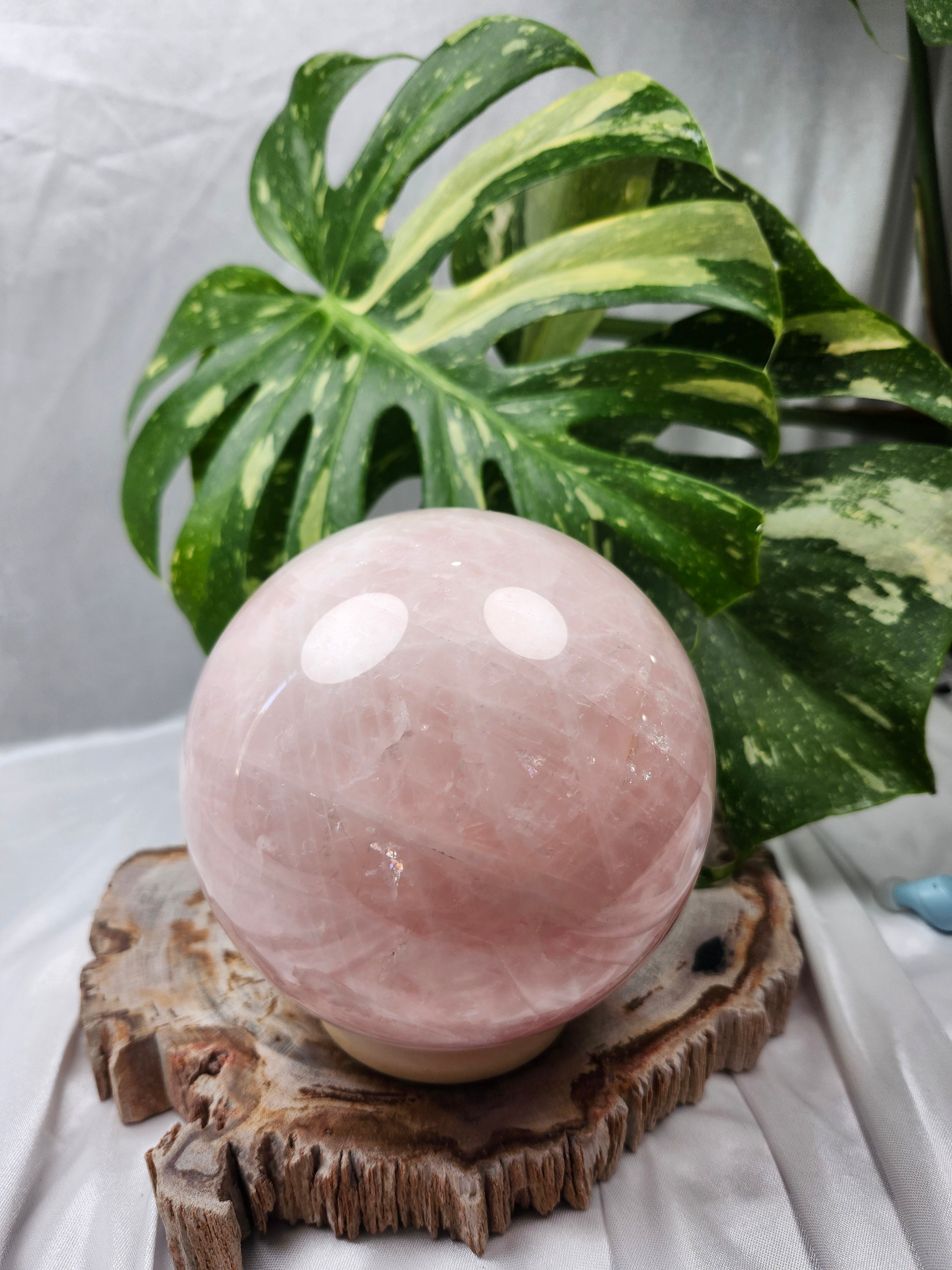 ROSE QUARTZ XL SPHERE 2.8kg