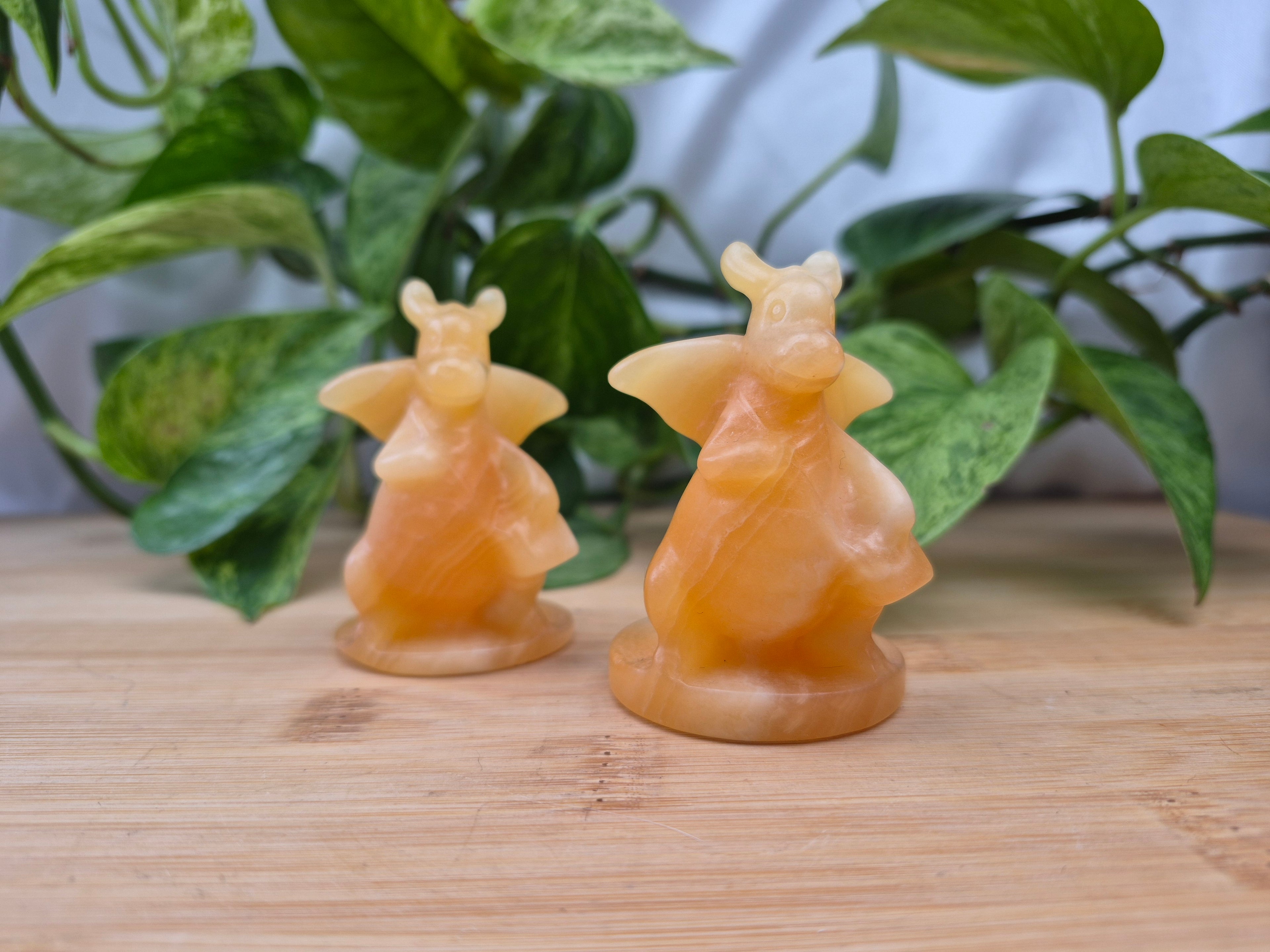 ORANGE CALCITE DRAGONITE MD