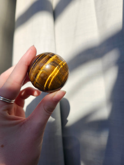 TIGERS EYE SPHERE