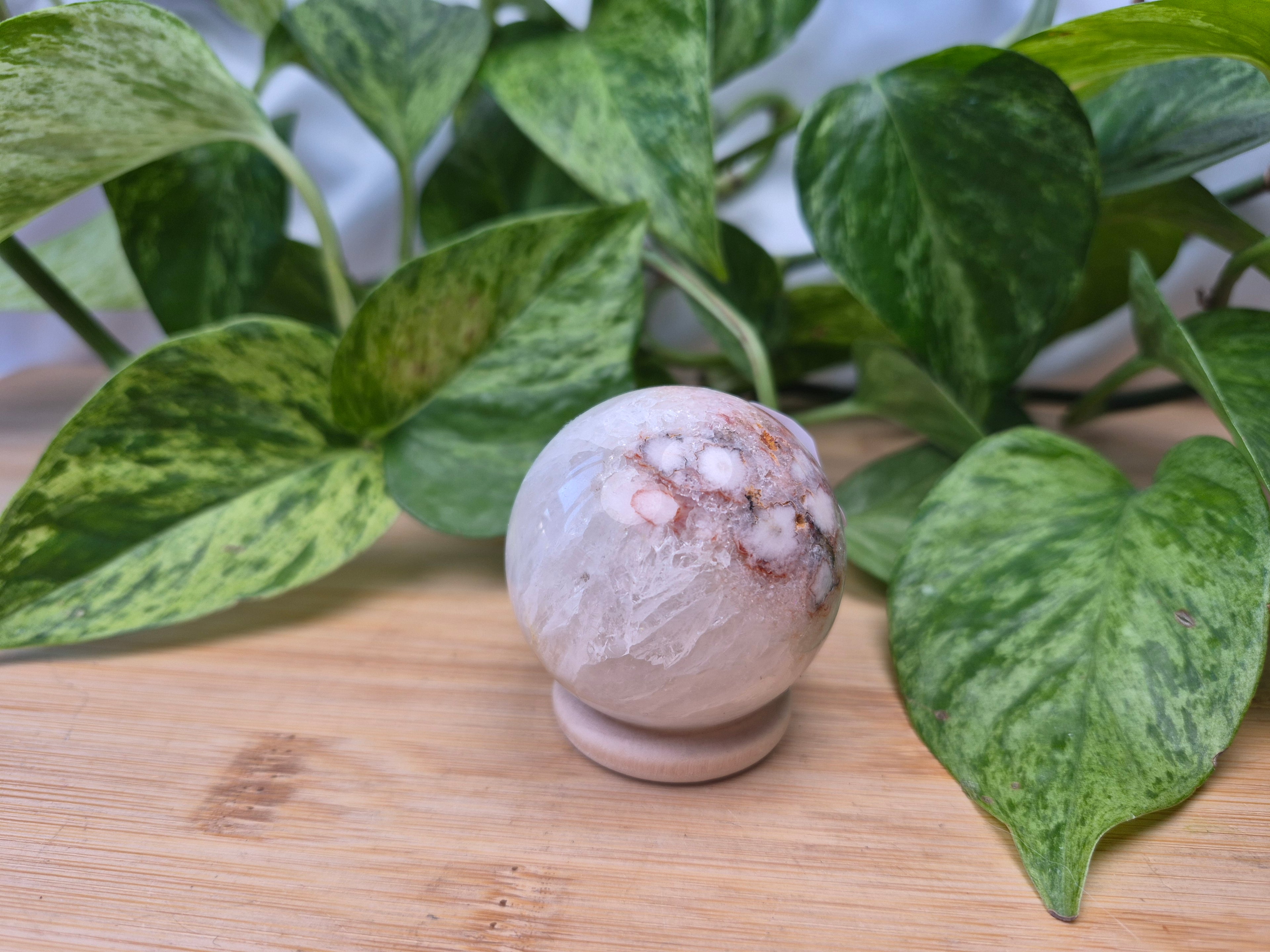 PINK AMETHYST SPHERE