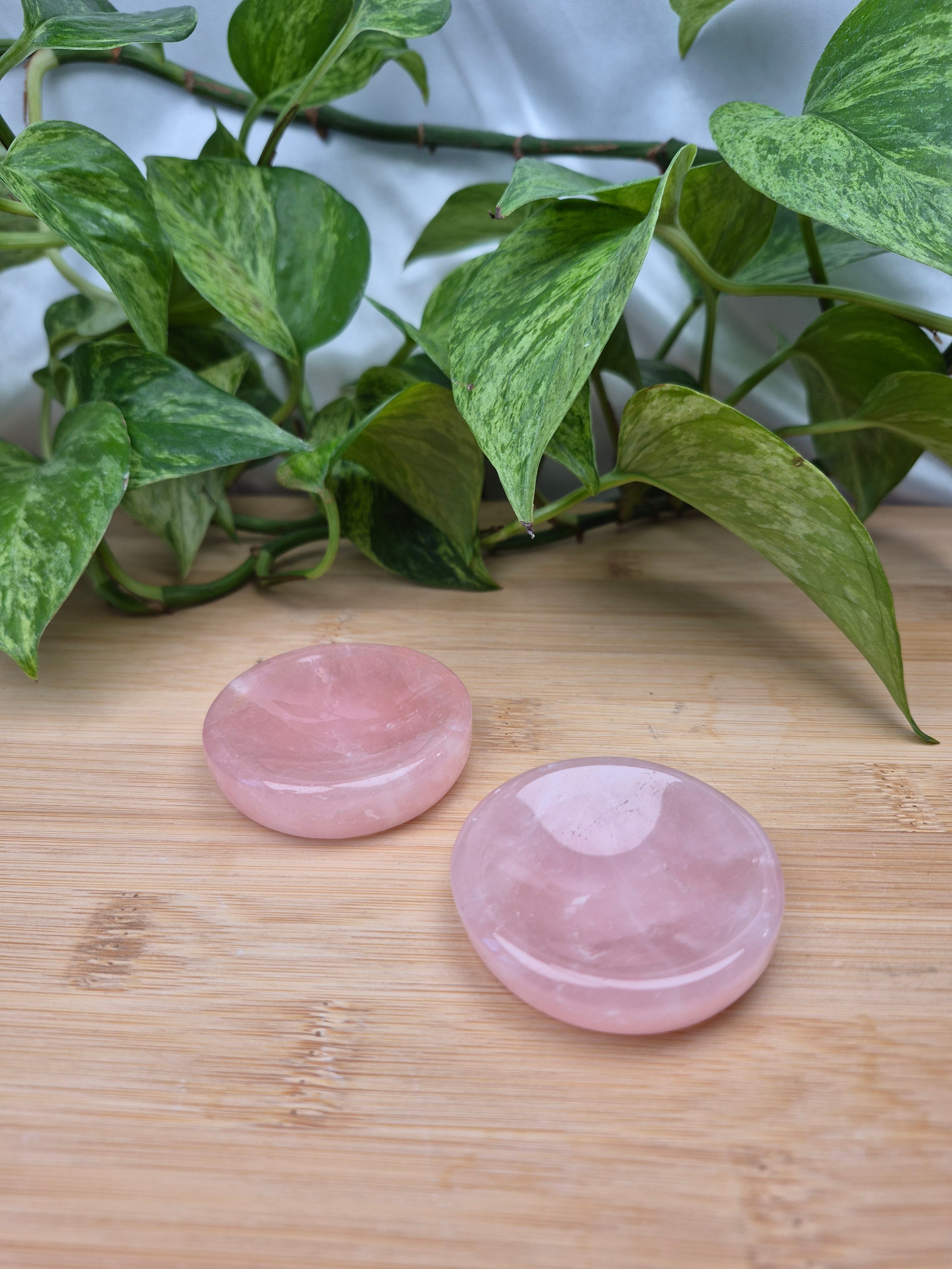 ROSE QUARTZ DISH