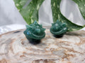 GREEN AVENTURINE TURTLE SHELL
