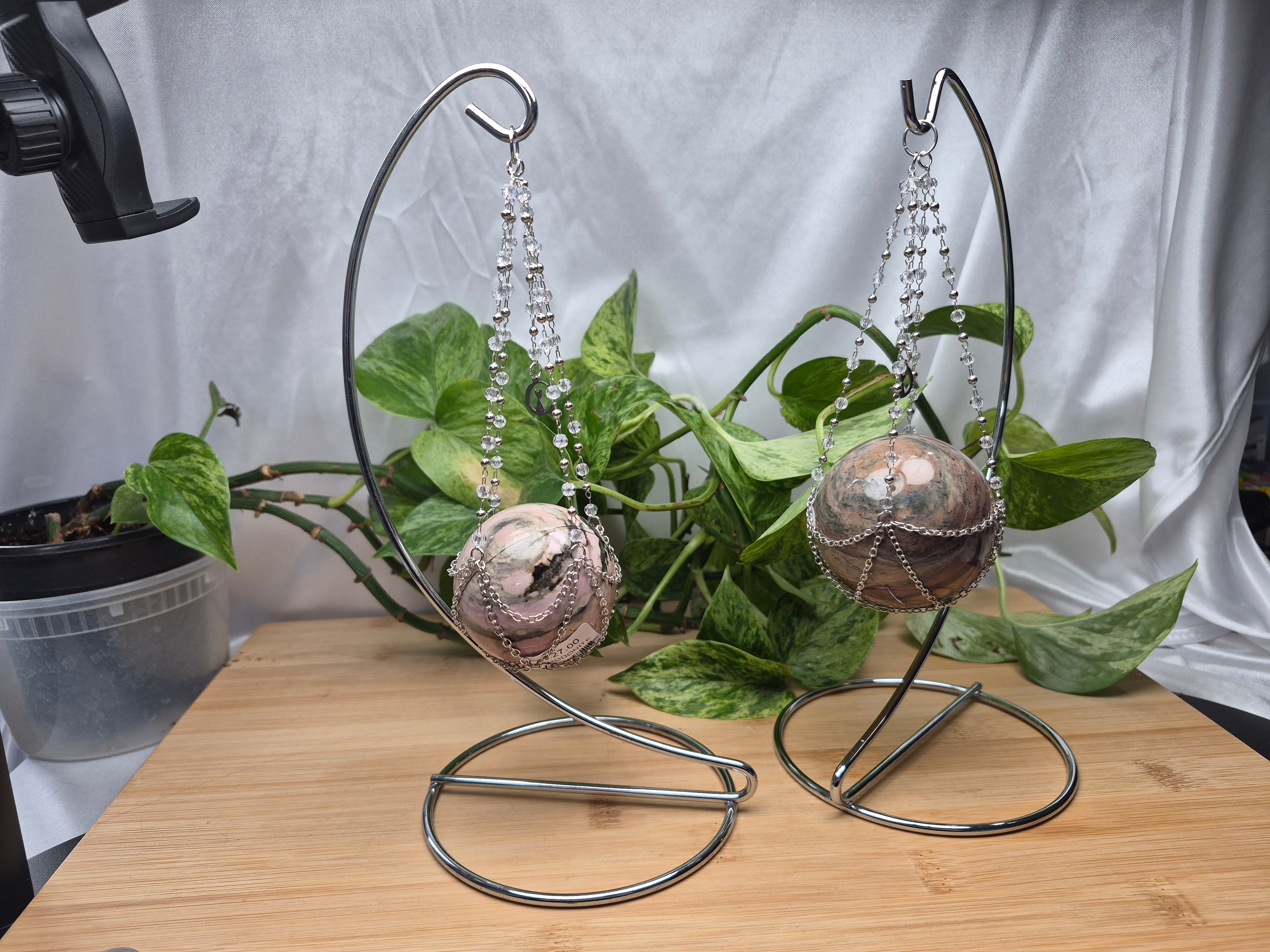 SPHERE STAND HANGING HOLDER