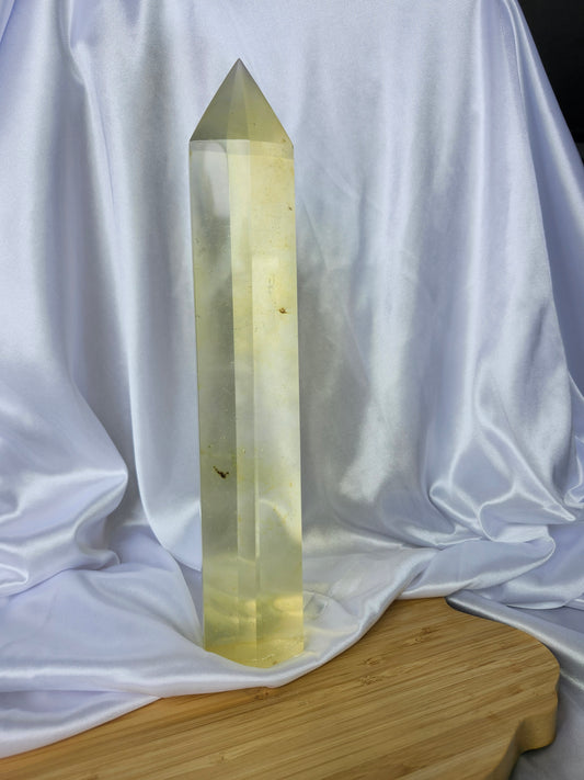 YELLOW FAIRY GLASS TOWER