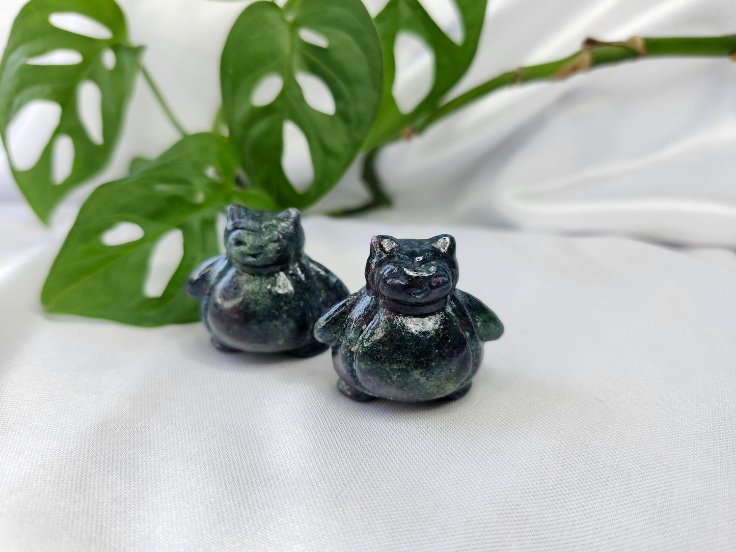 RUBY IN BLUE KYANITE SNORLAX