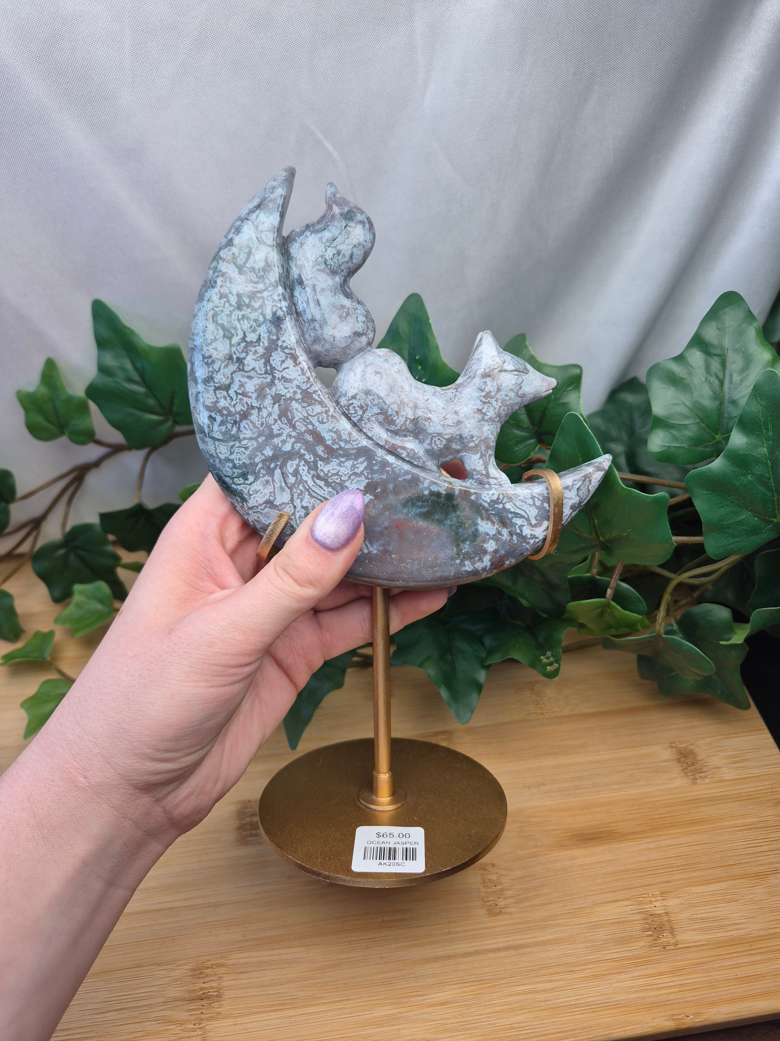 OCEAN JASPER FOX IN MOON