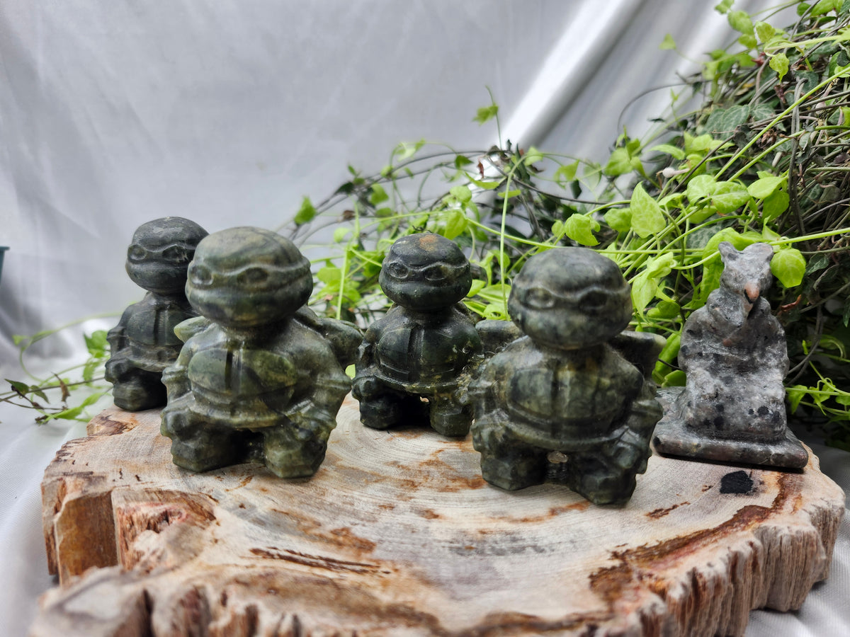 JADE AND YOOPERLITE NINJA TURTLE SET (5pc)