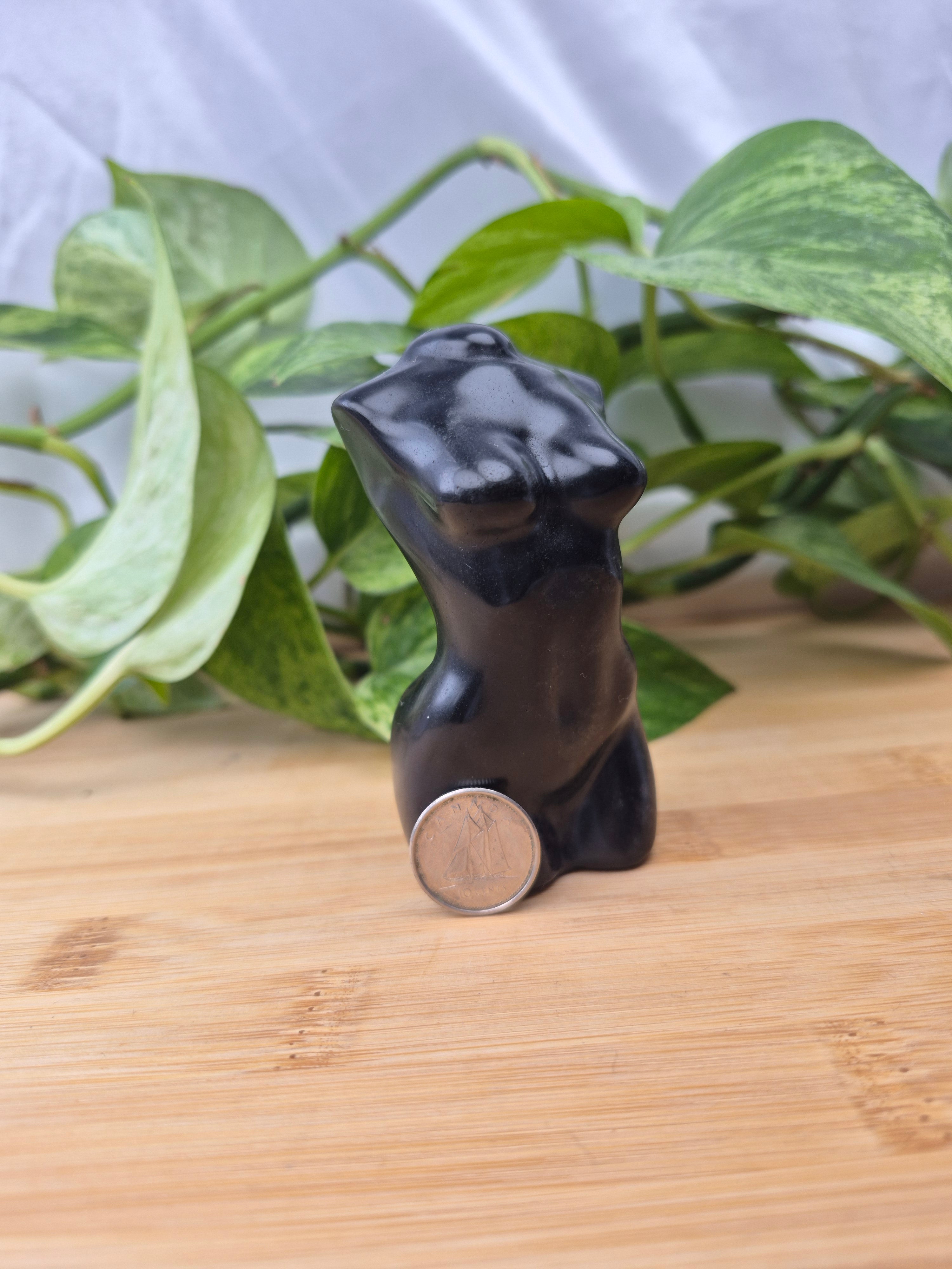 GOLD SHEEN OBSIDIAN GODDESS BODY