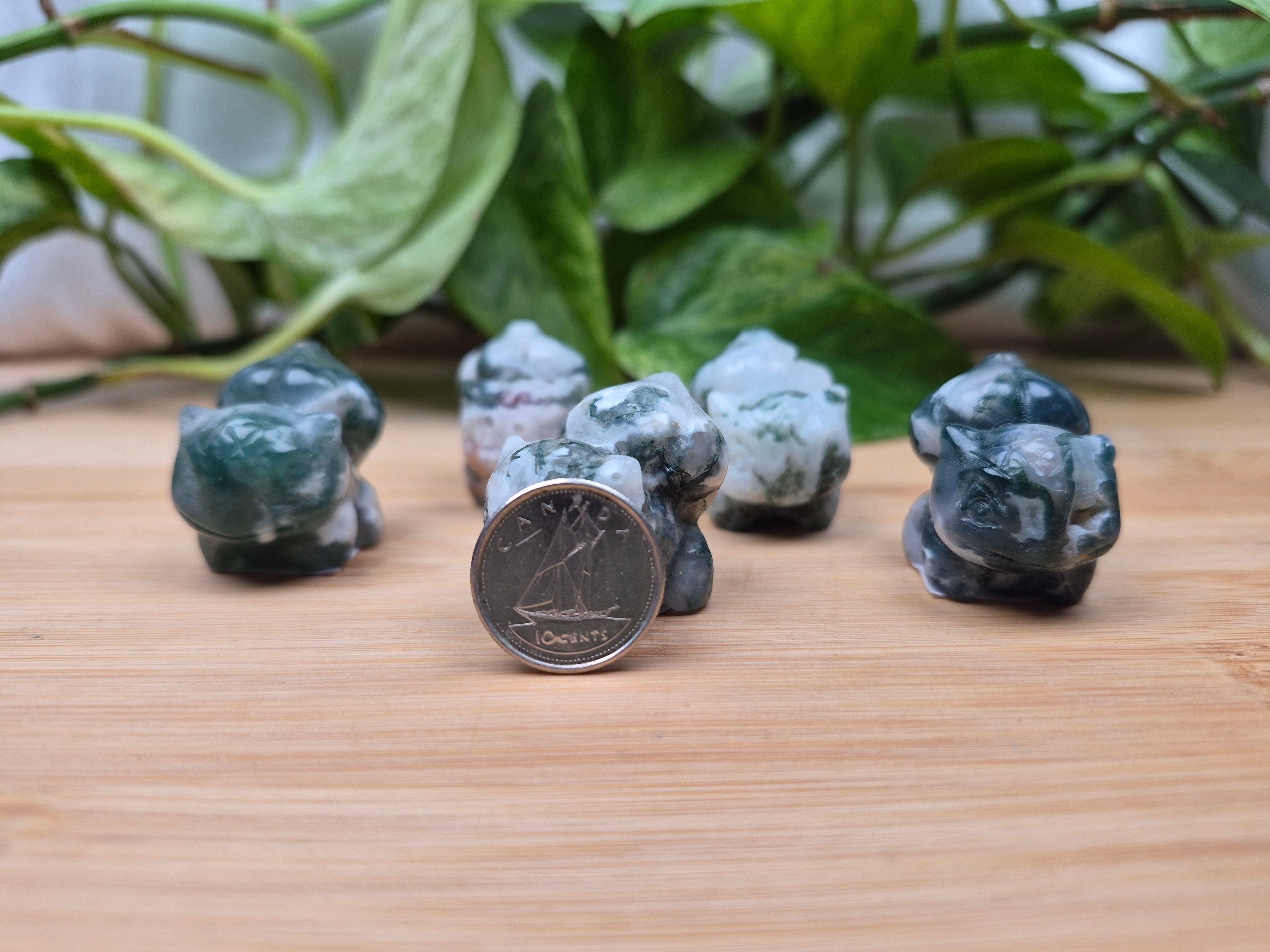 MOSS AGATE BULBASAUR