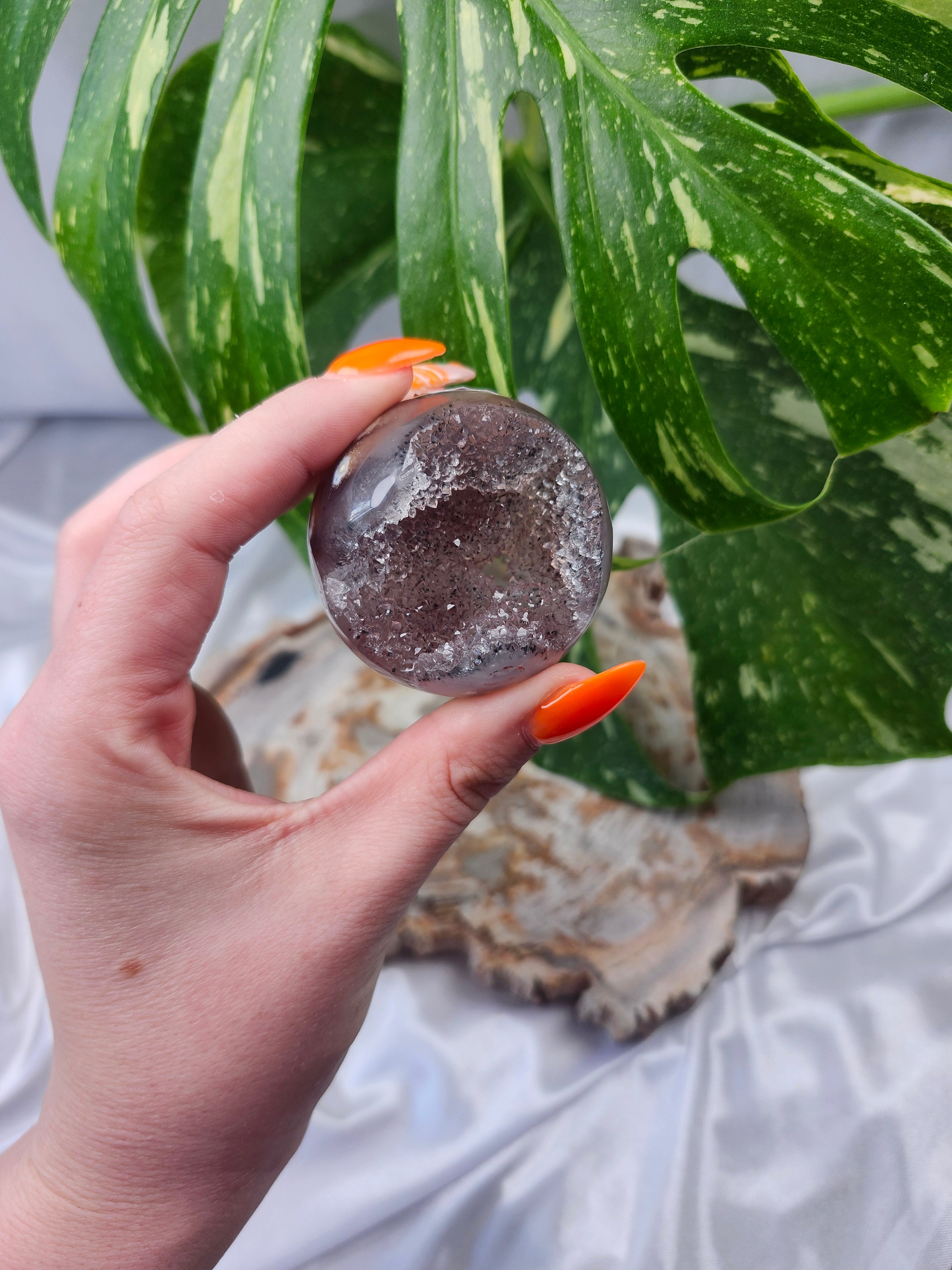 DRUZY AGATE SPHERE