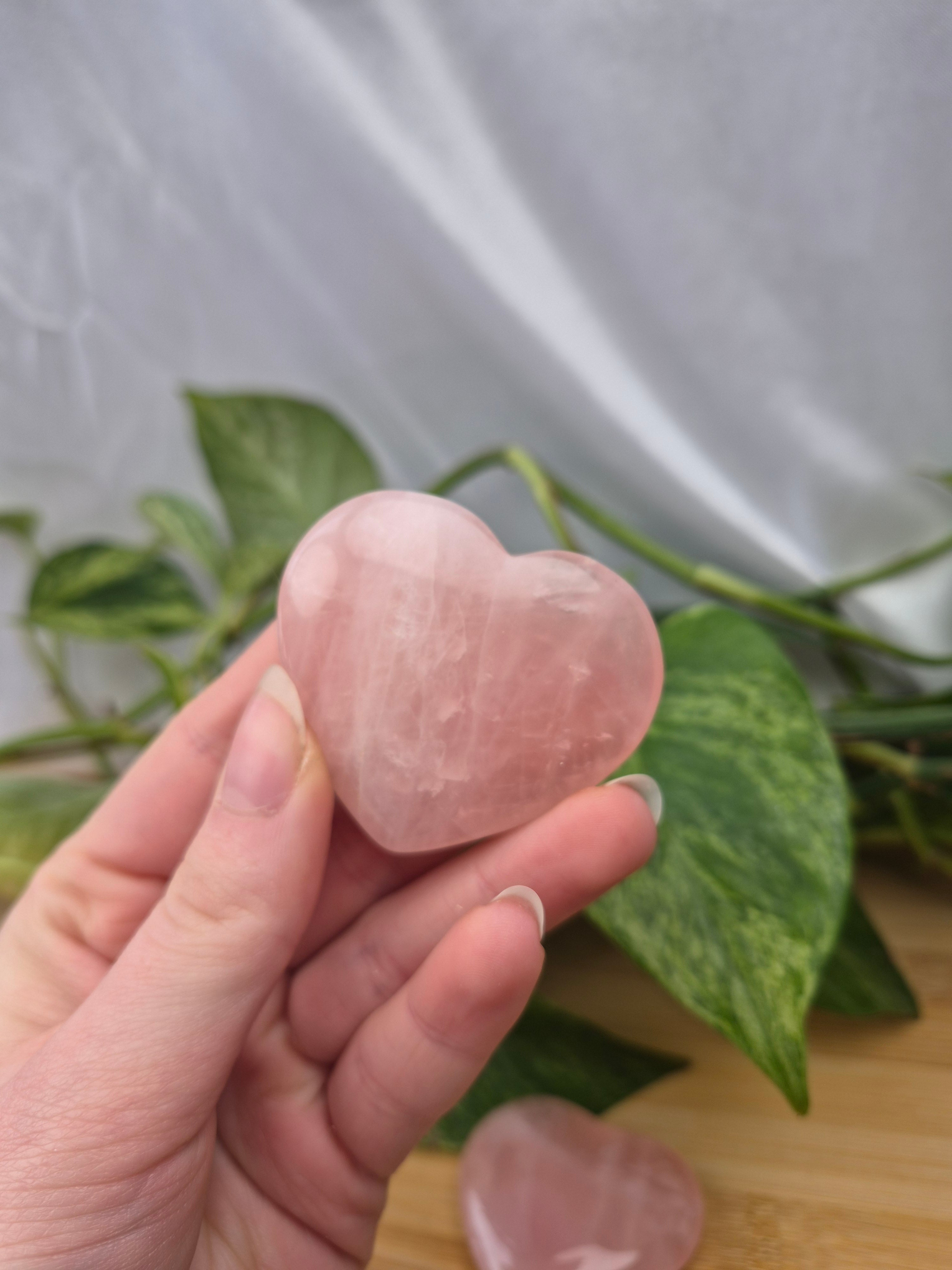 ROSE QUARTZ HEART