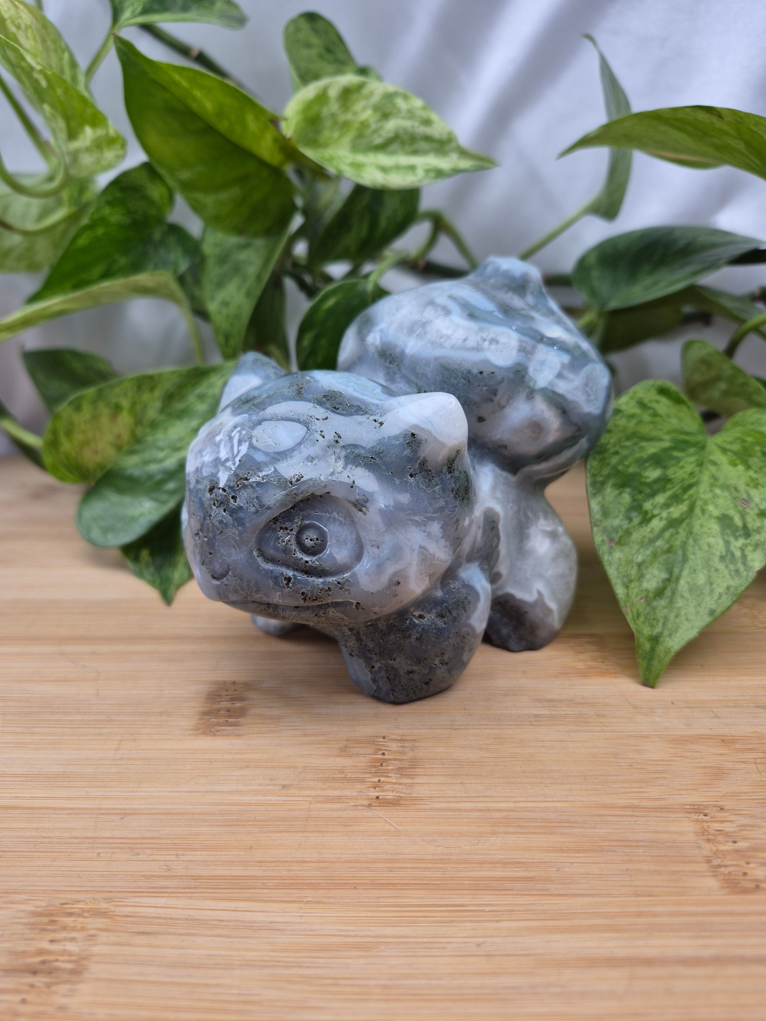 MOSS AGATE BULBASAUR XXL