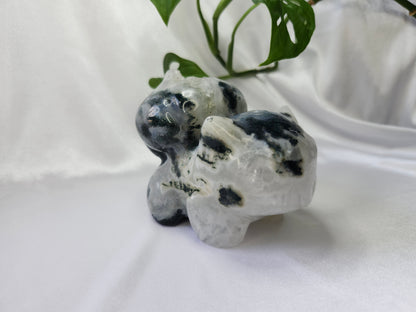 MOSS AGATE XL BULBASAUR (A)