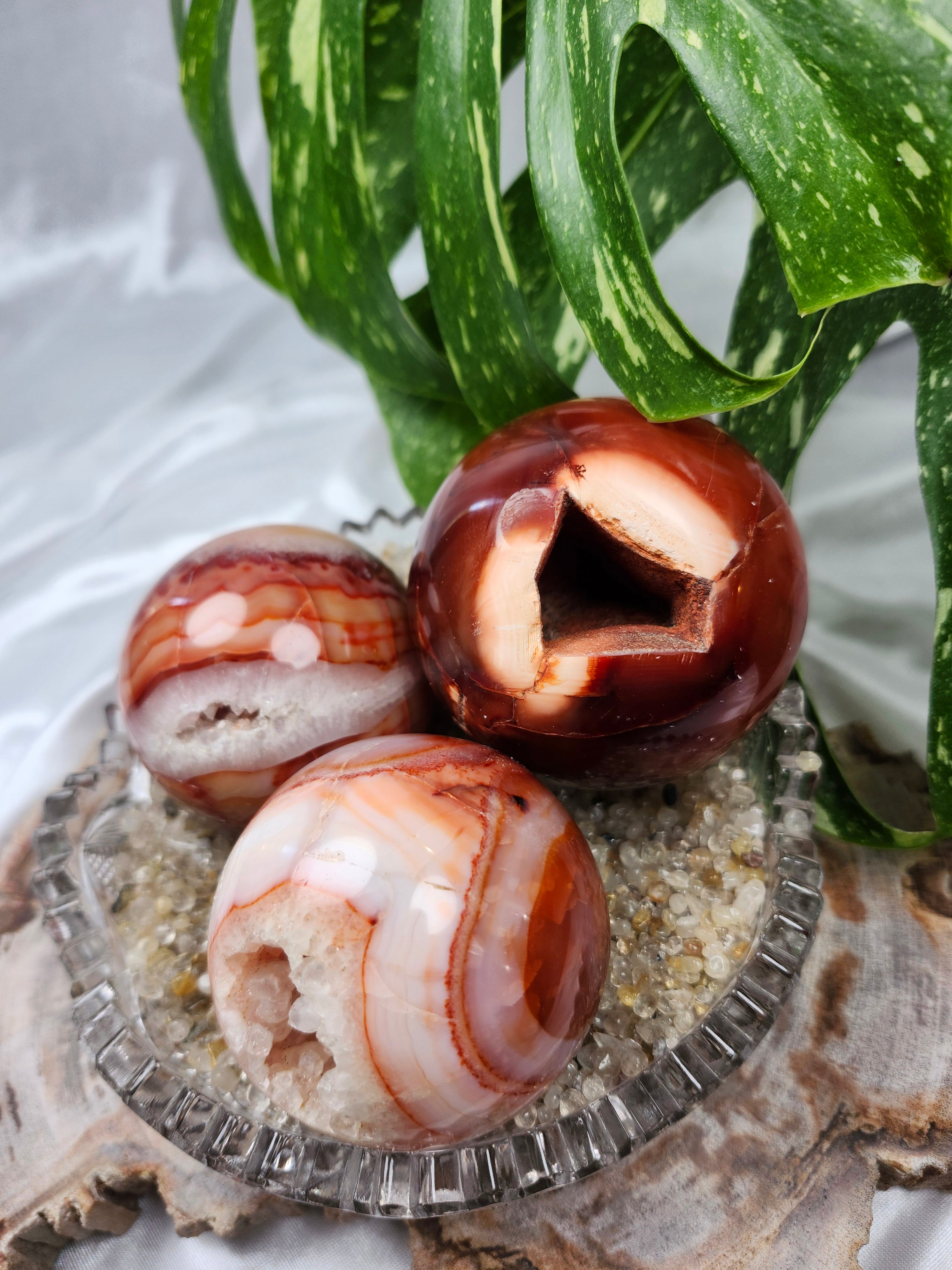 CARNELIAN AGATE SPHERE