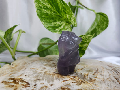 FLUORITE PREGNANT GODDESS BODY