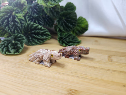 SOAPSTONE ALIGATOR