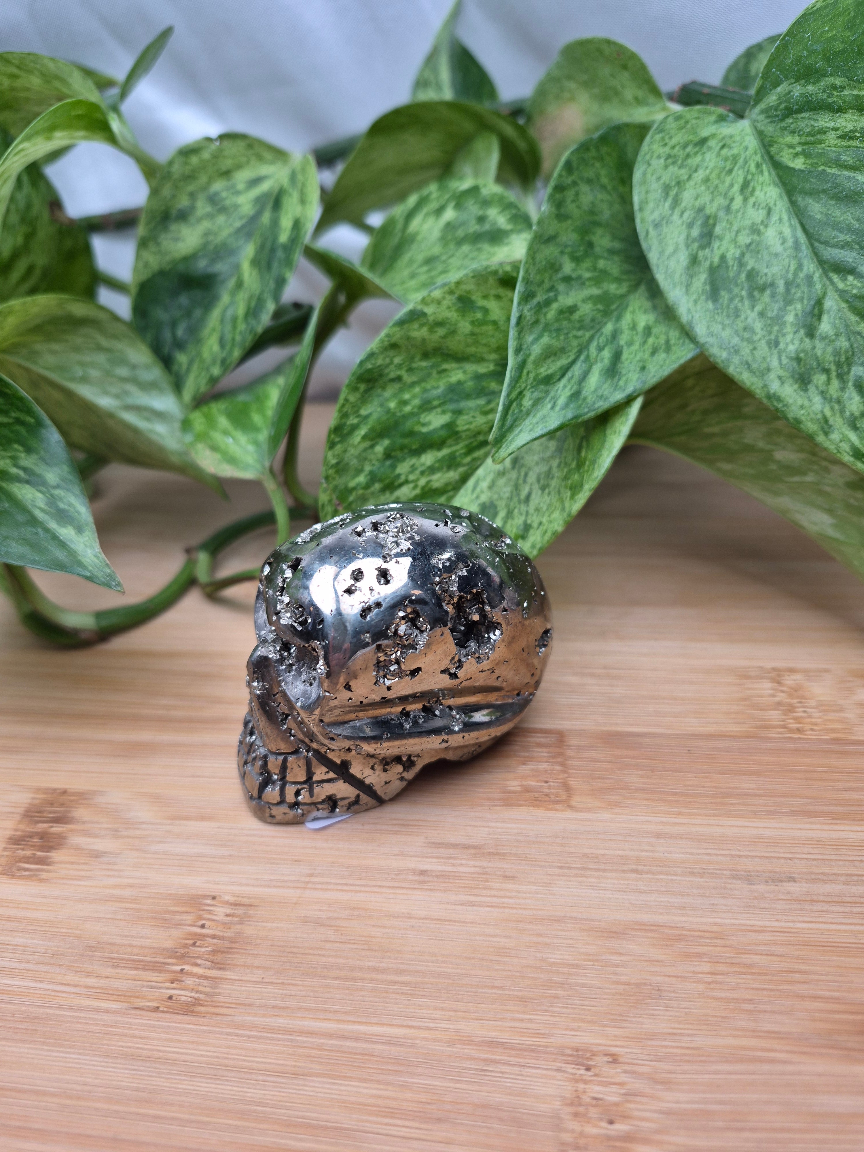PYRITE SKULL