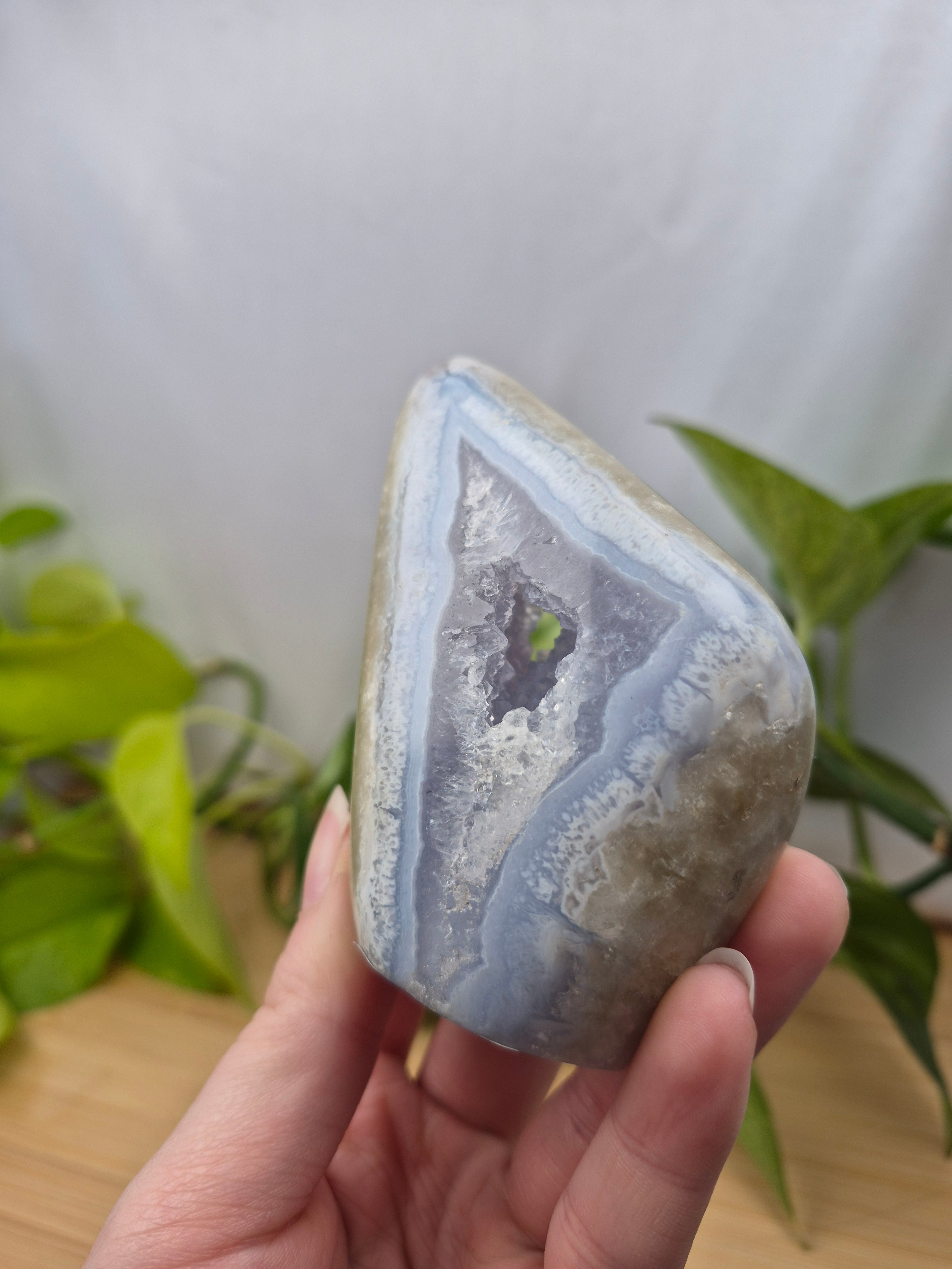 BLUE LACE AGATE FREEFORM