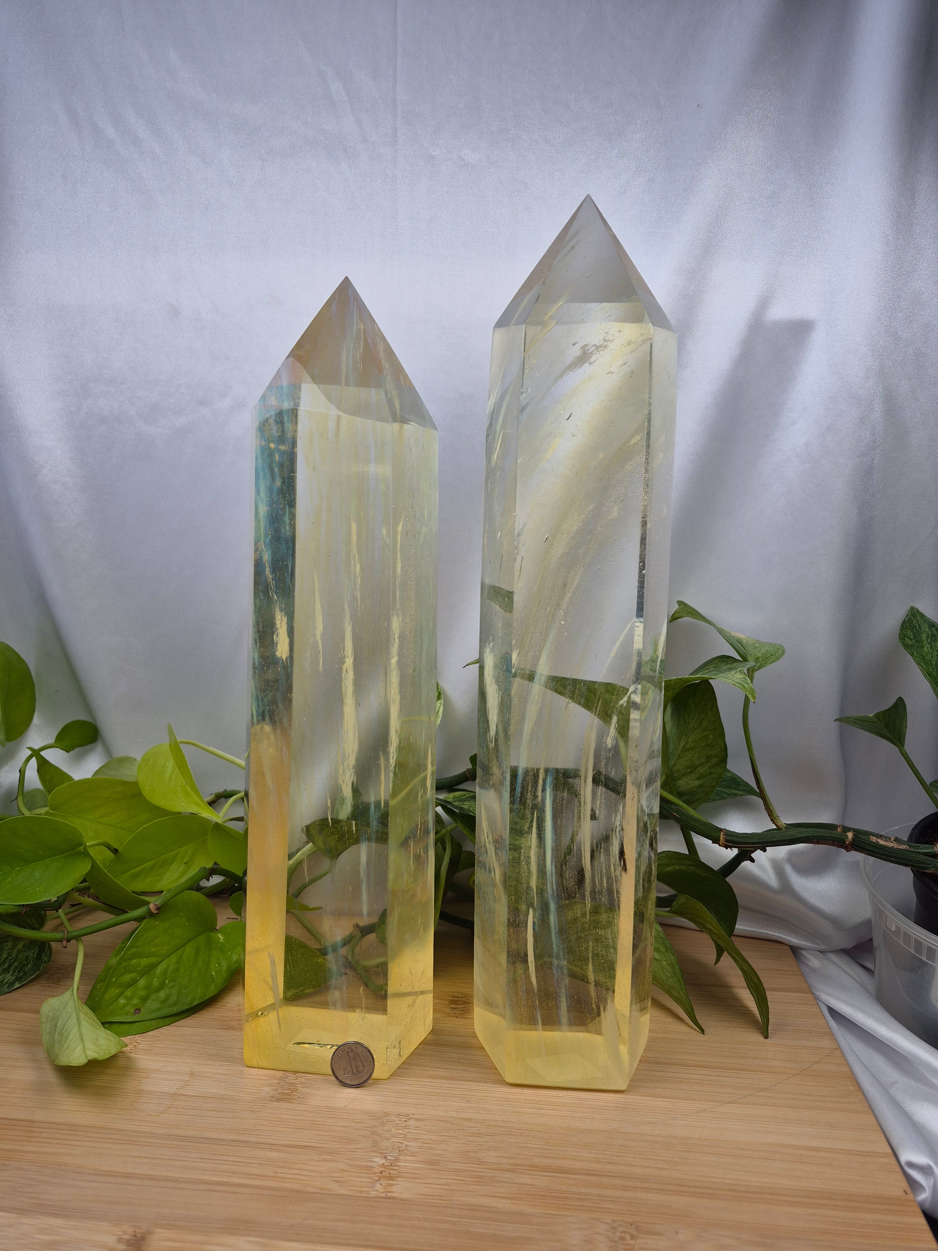 YELLOW FAIRY GLASS TOWER XXL