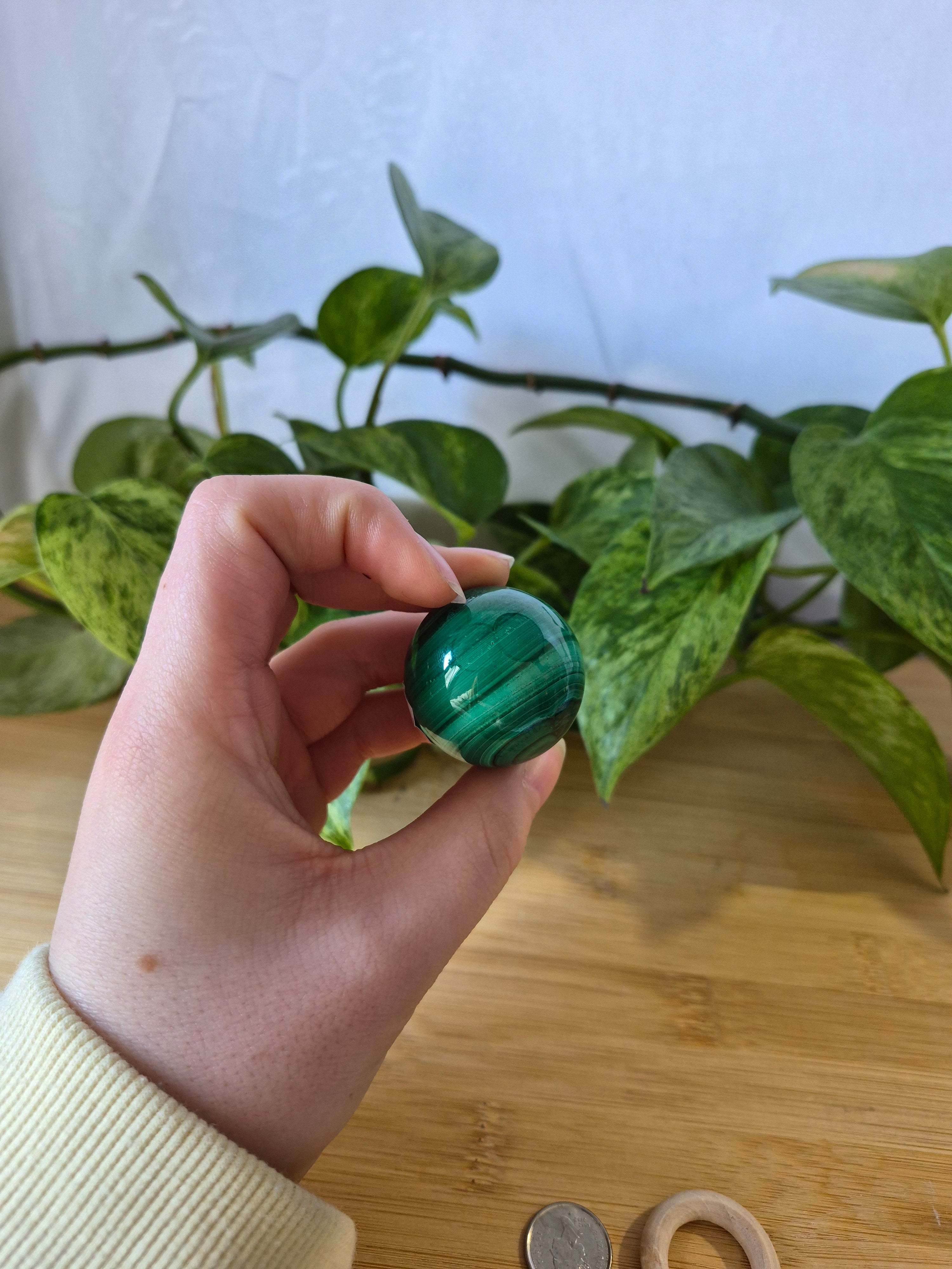 MALACHITE SPHERE
