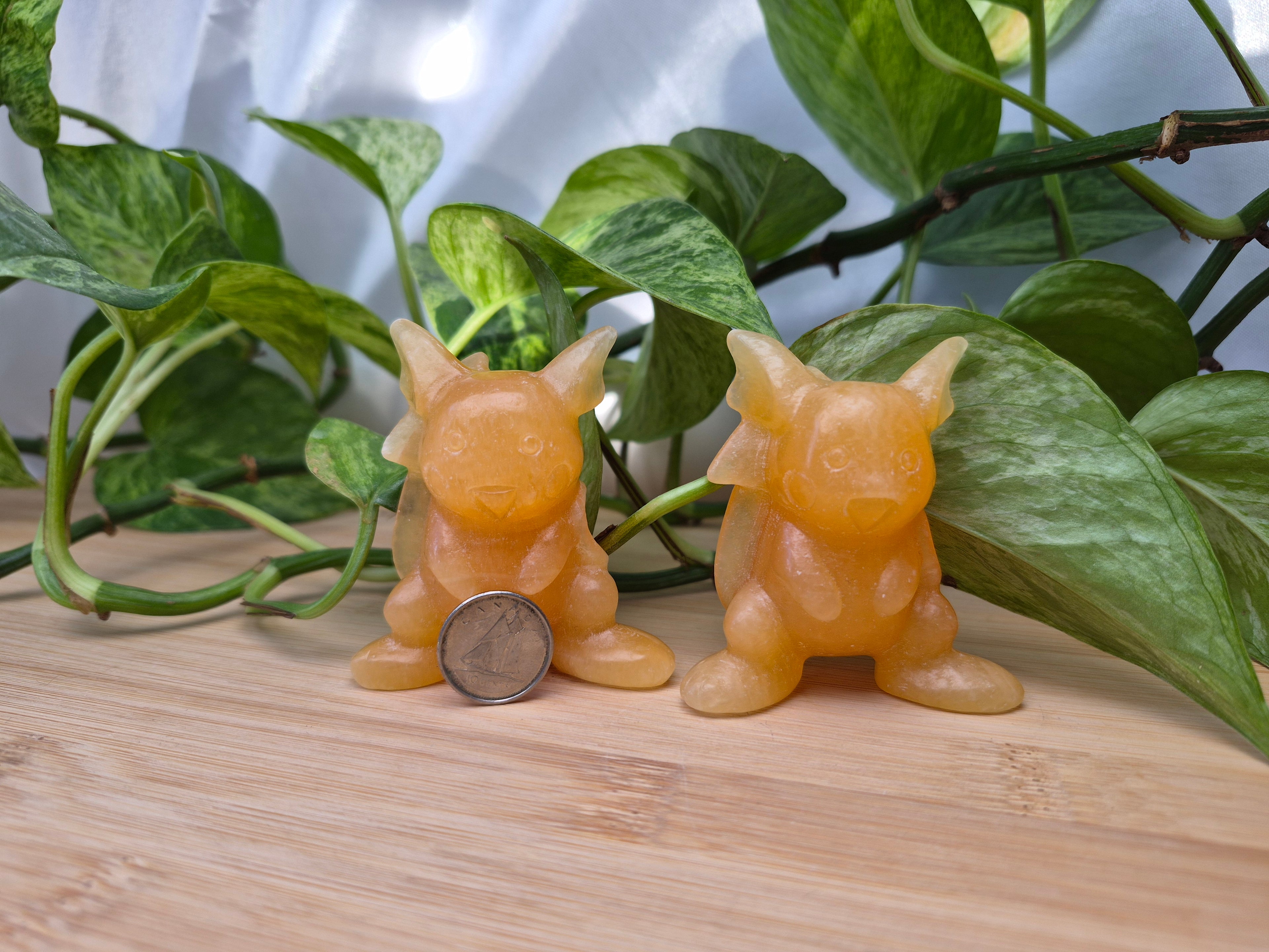 ORANGE CALCITE  RAICHU LG