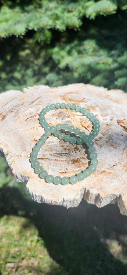6mm GREEN AVENTURINE BRACELET