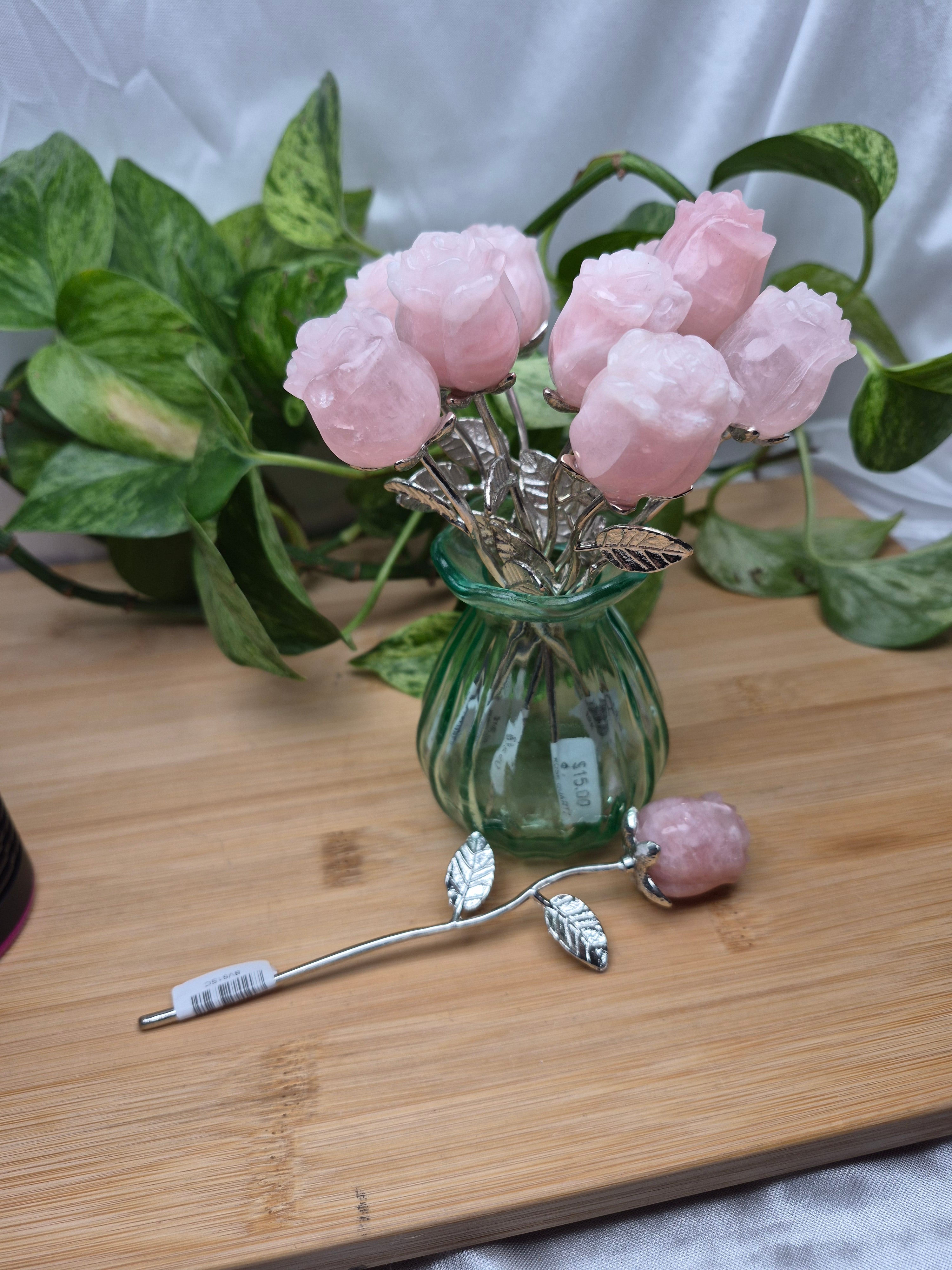 ROSE QUARTZ ROSE - FLOWER
