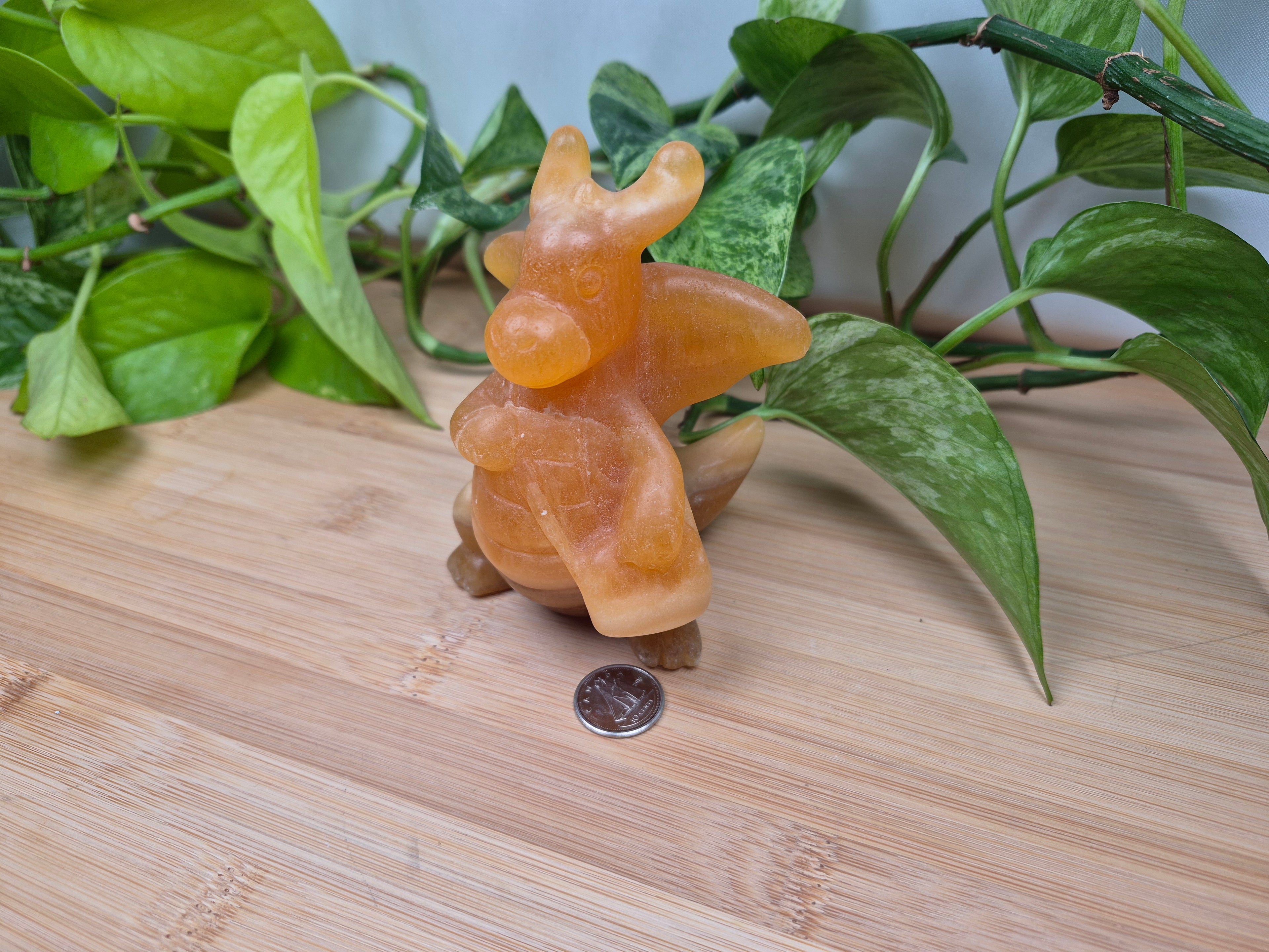 ORANGE CALCITE DRAGONITE