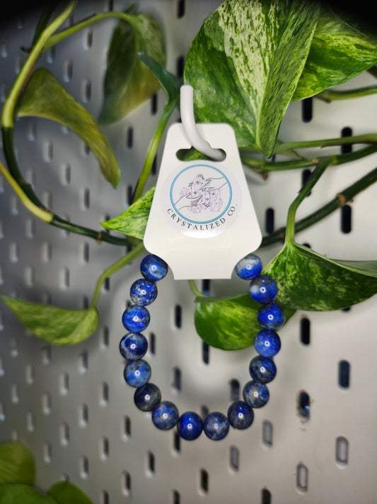 11mm LAPIS LAZULI BRACELET