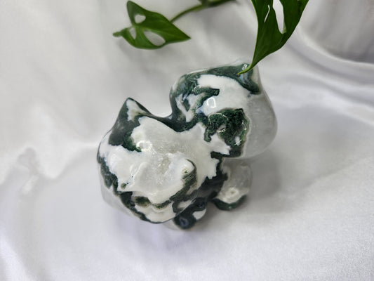 MOSS AGATE XL BULBASAUR (B)