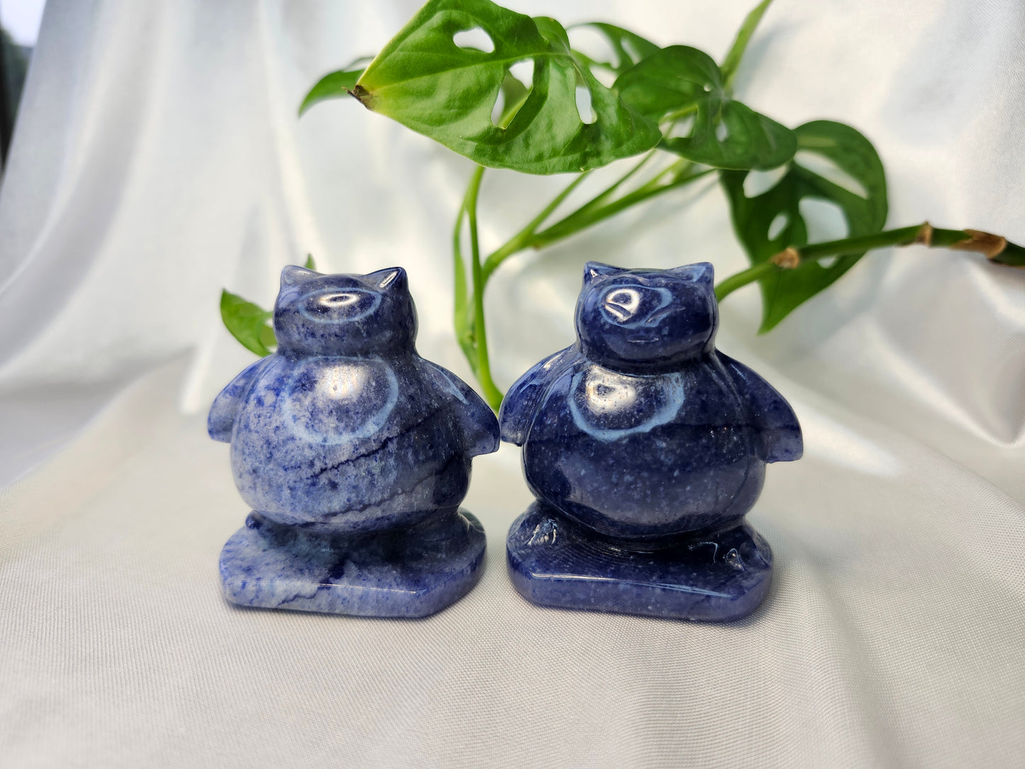 BLUE AVENTURINE SNORLAX (MED)