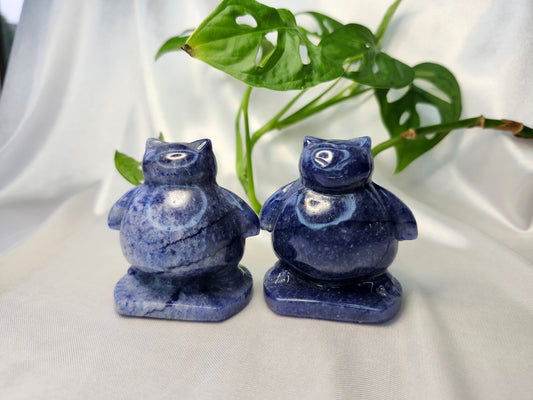 BLUE AVENTURINE SNORLAX (MED)