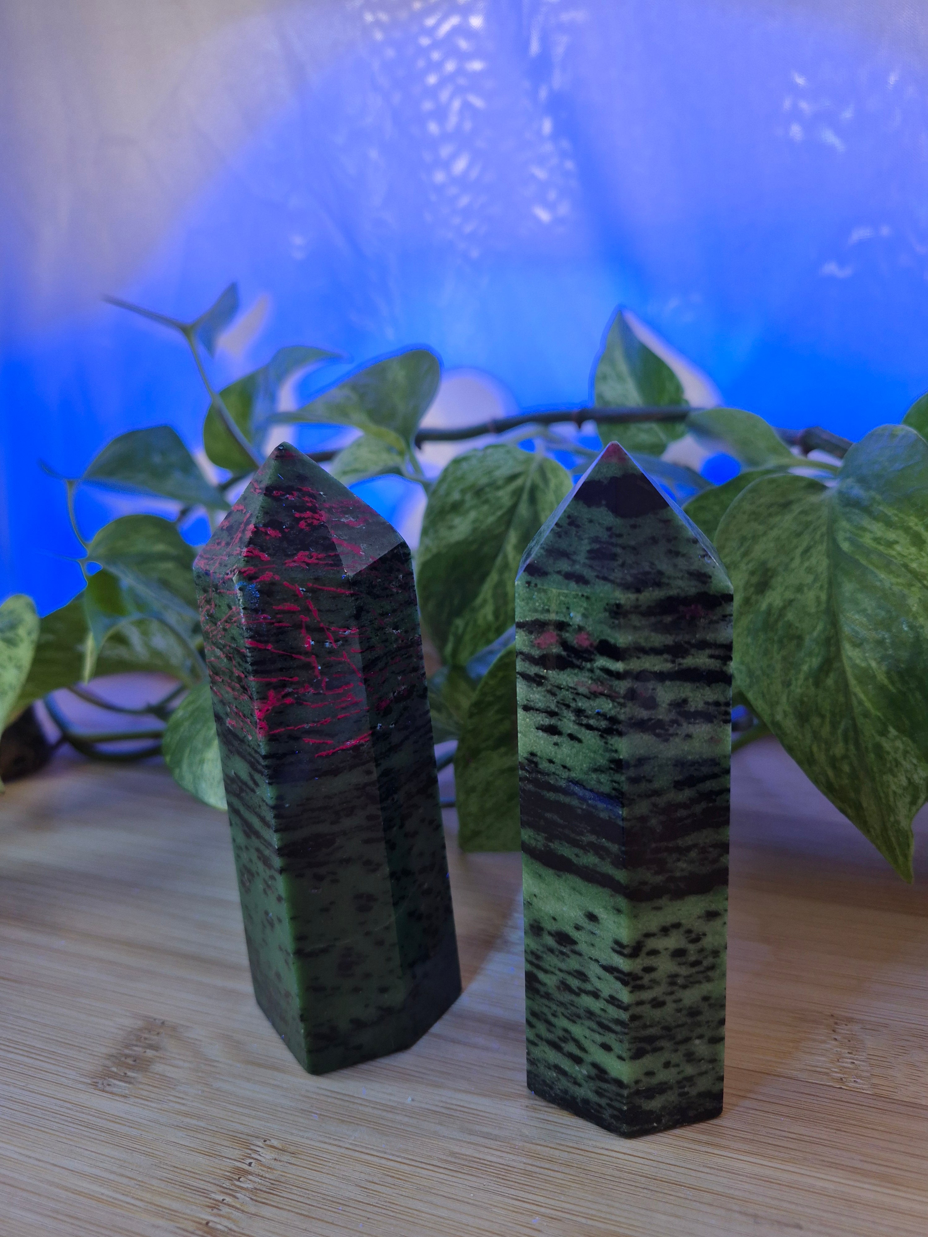 RUBY ZOISITE TOWER