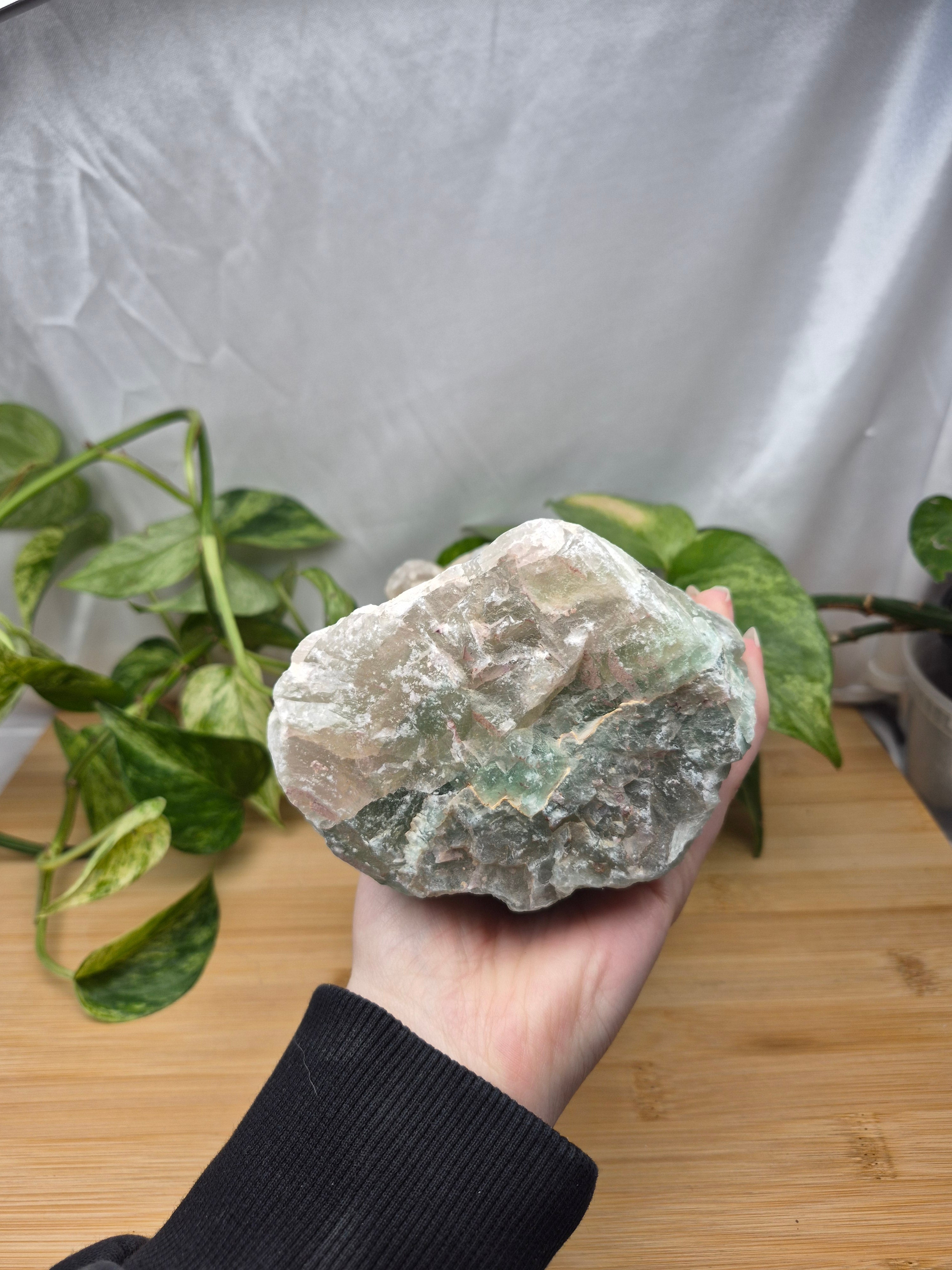 FLUORITE ROUGH CHUNK 2073g