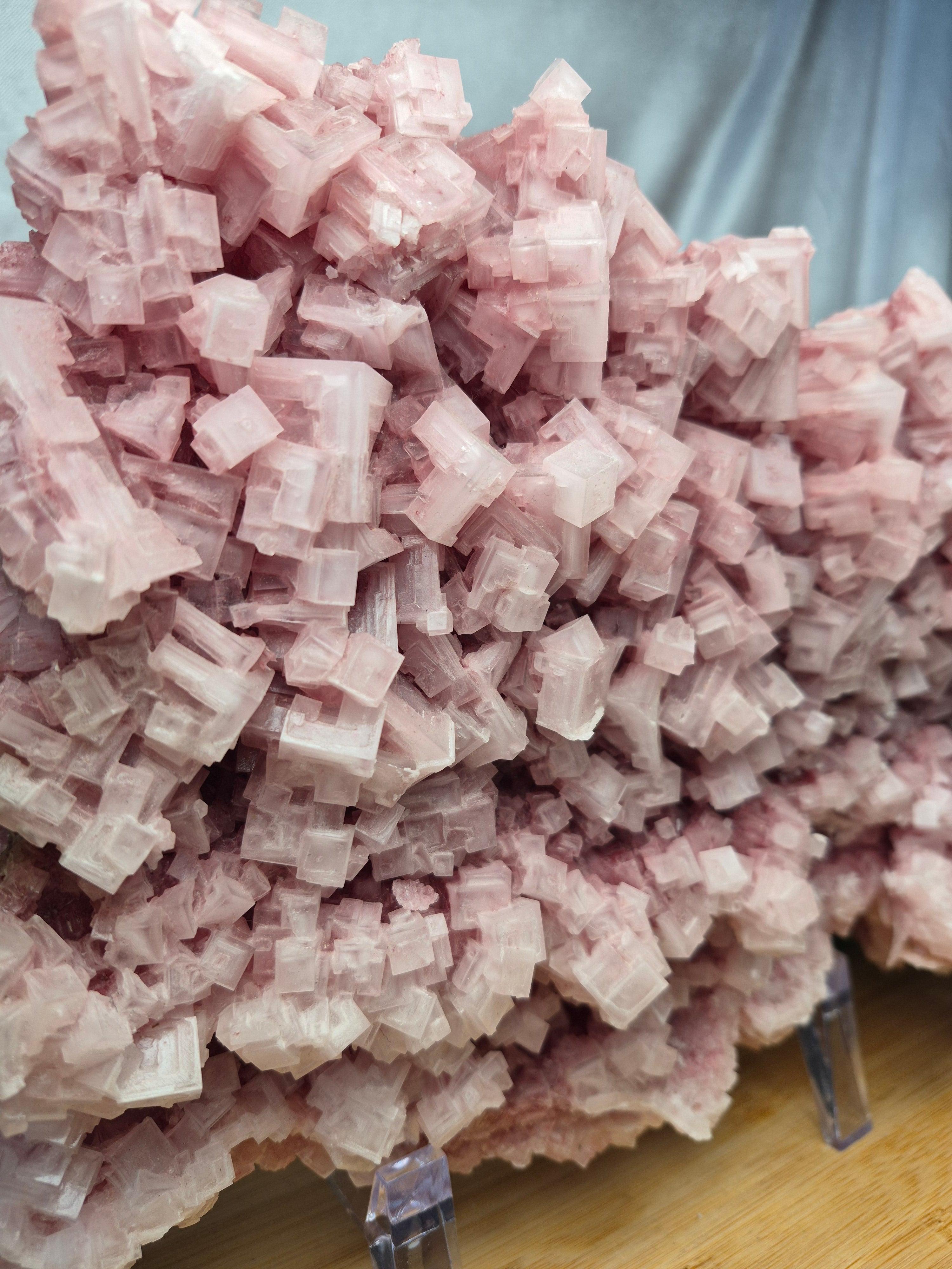 PINK HALITE CLUSTER XL