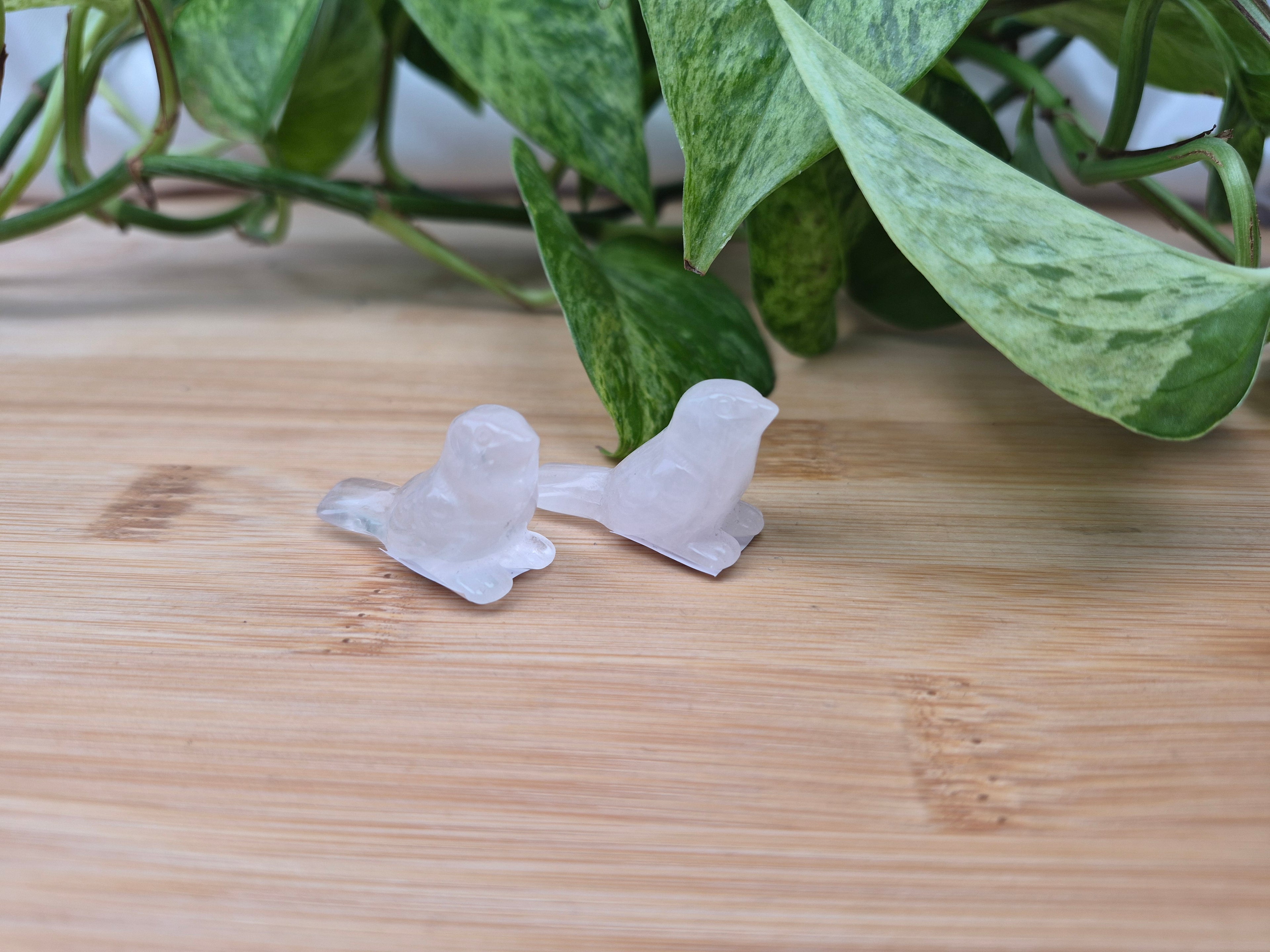 ROSE QUARTZ BIRD