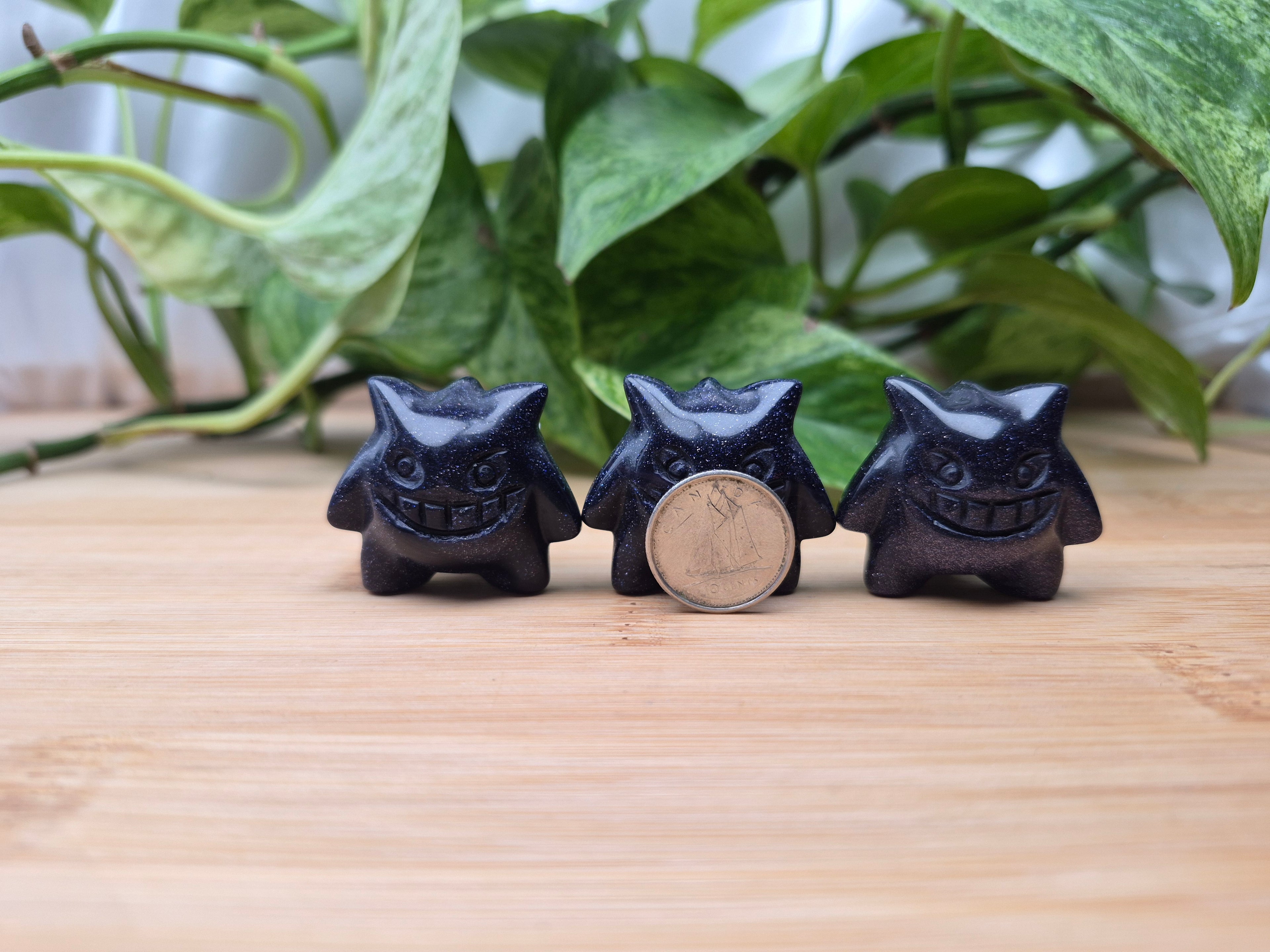 BLUE GOLDSTONE GENGAR