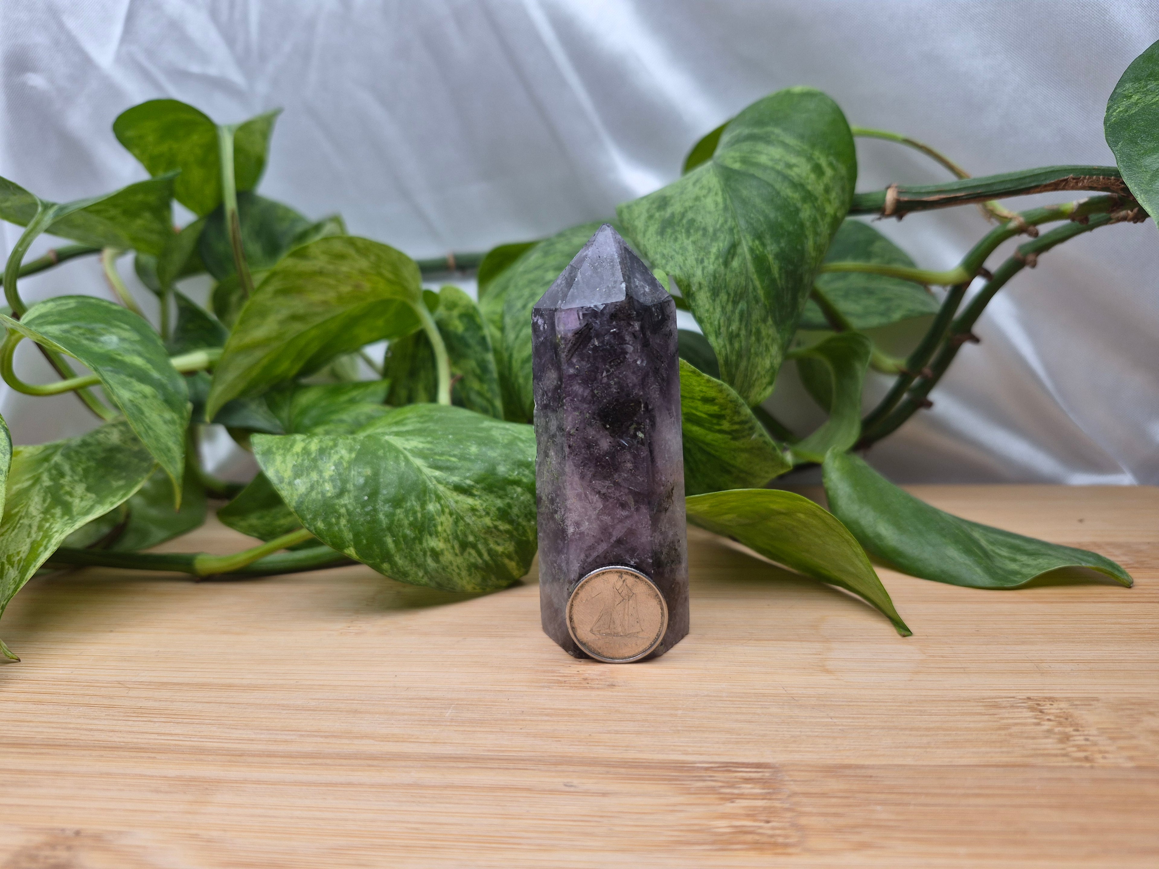 FLUORITE W/ PYRITE TOWER