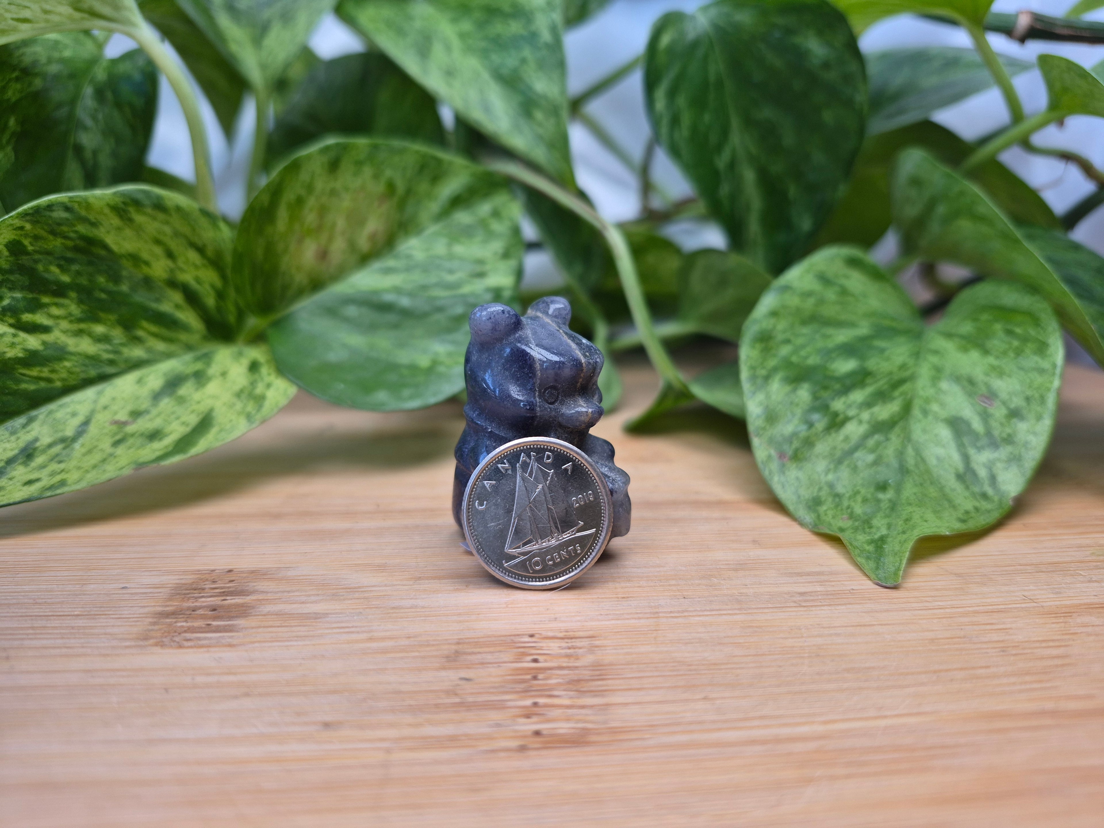 BLUE AVENTURINE WINNIE THE POOH