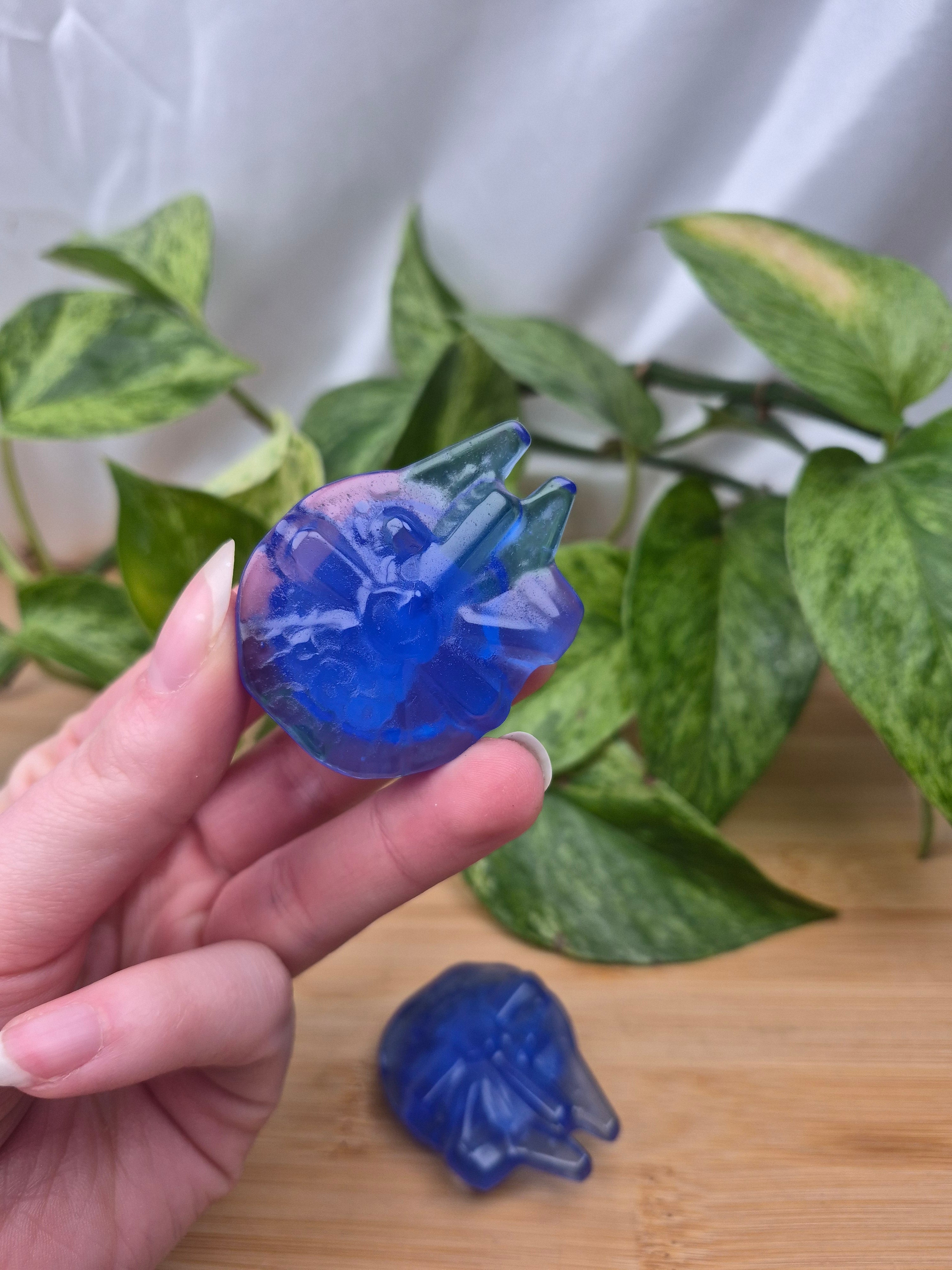 BLUE OPALITE MILLENNIUM FALCON