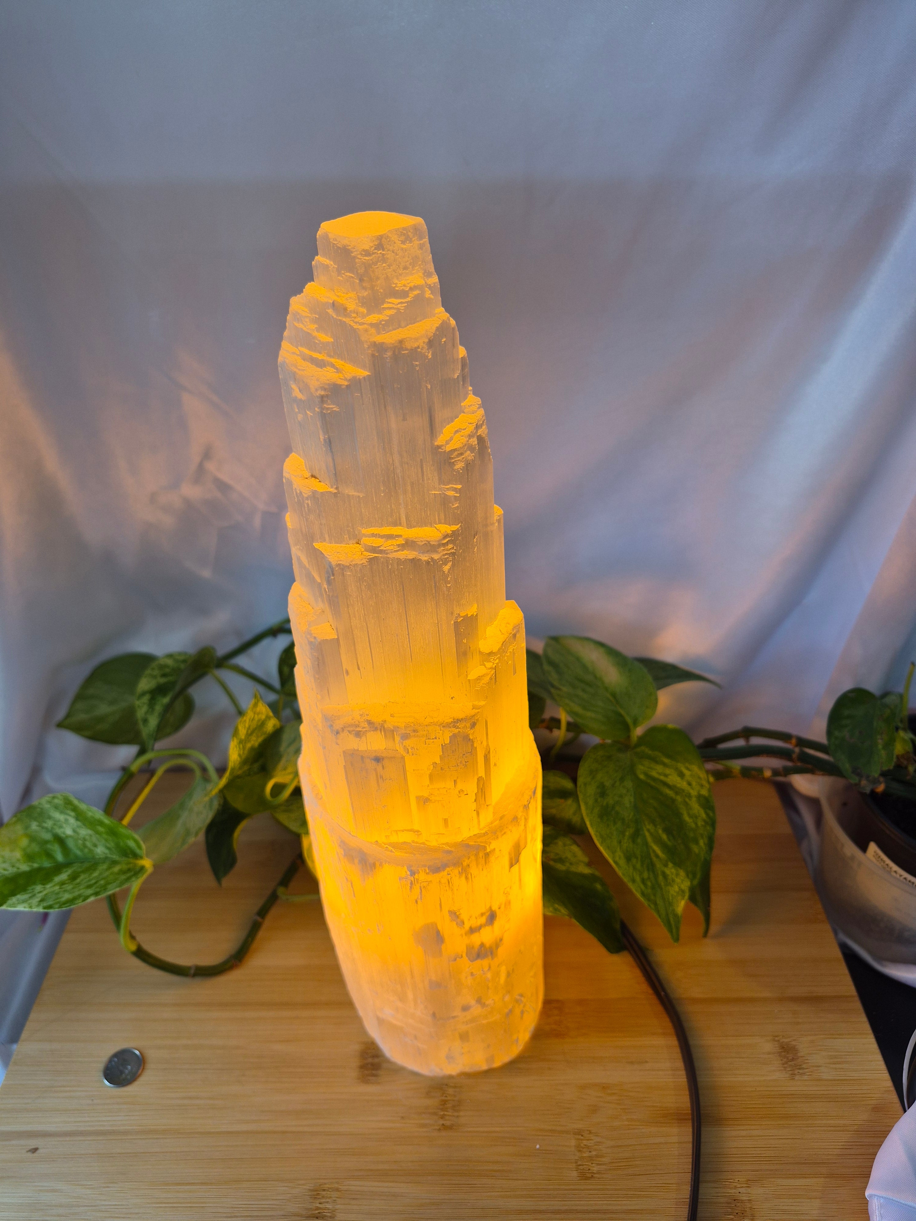 SELENITE LAMP XL