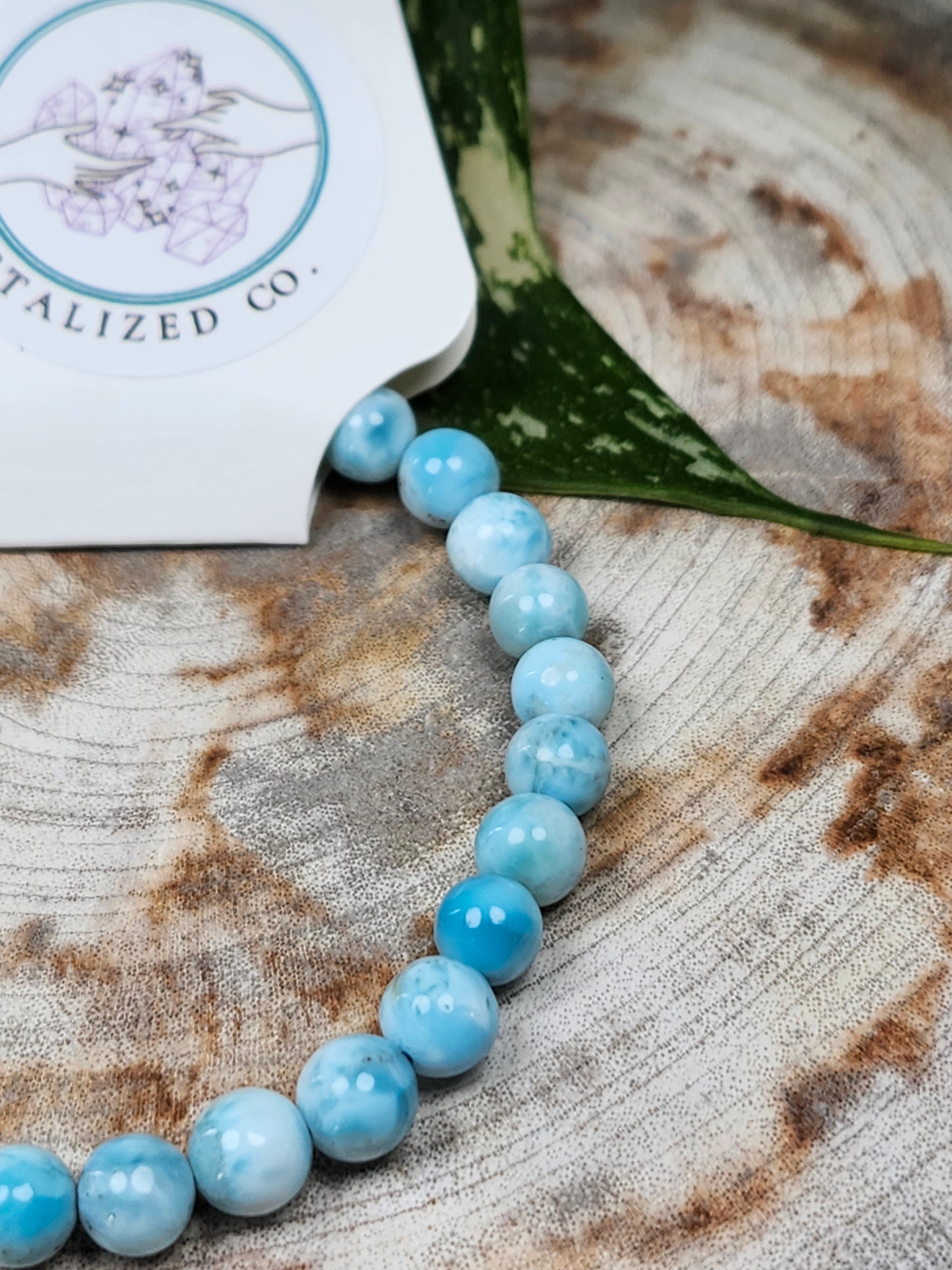 6MM LARIMAR BRACELET
