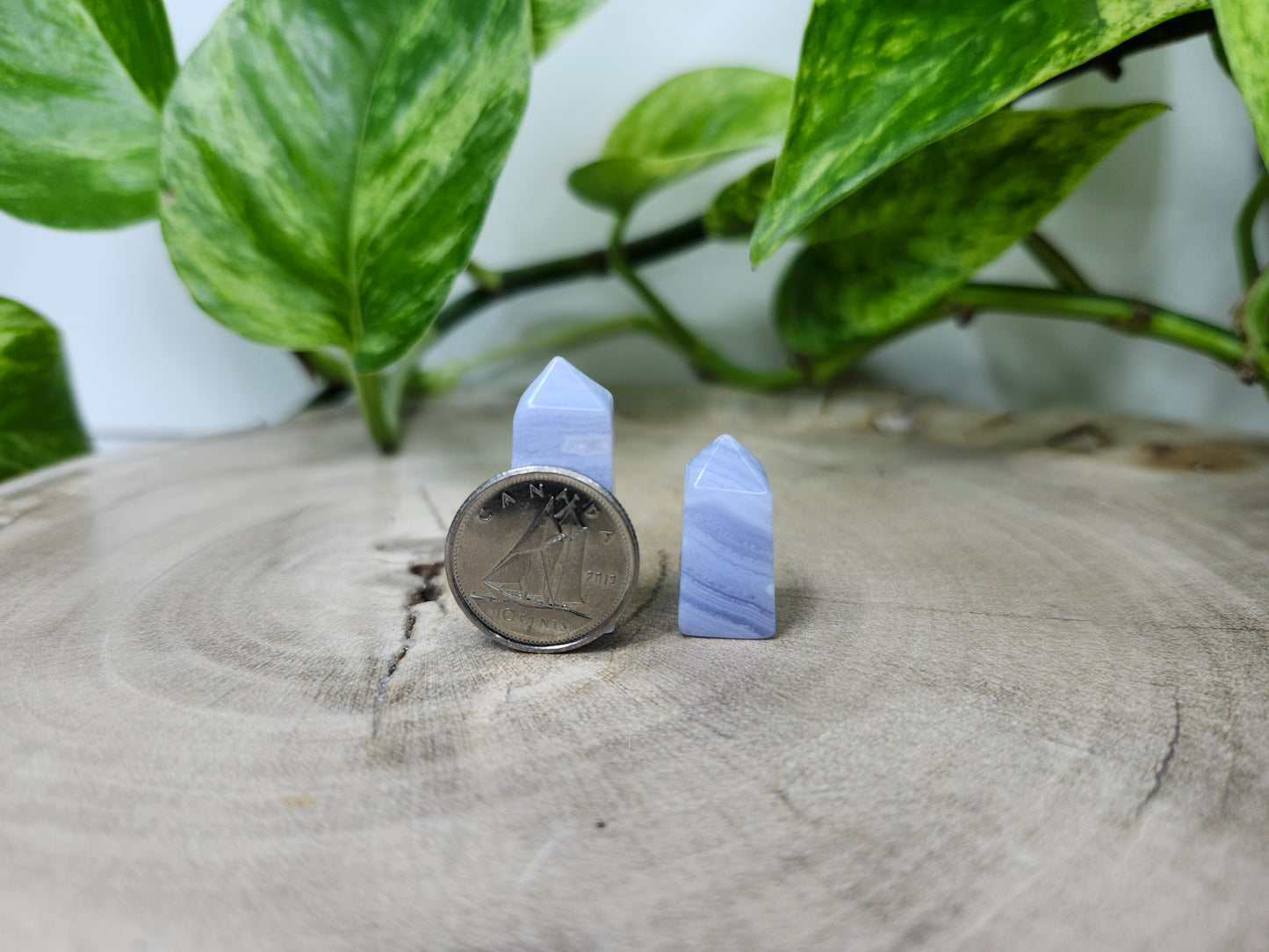 BLUE LACE AGATE TOWER