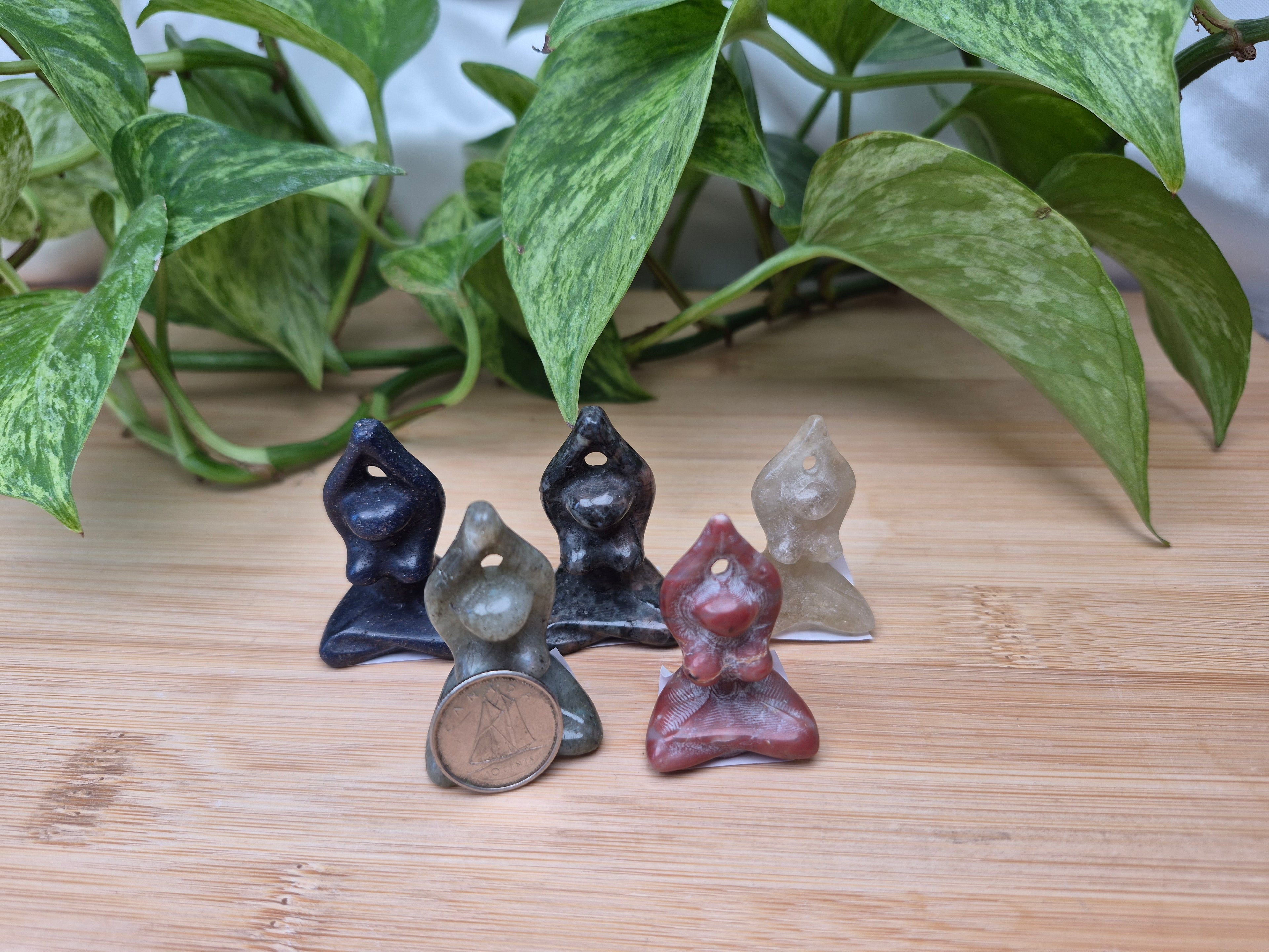 MIXED CRYSTAL YOGA LADY