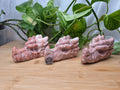 RED VEIN JASPER DRAGON HEAD
