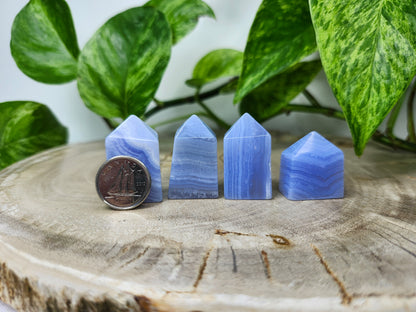 BLUE LACE AGATE TOWER