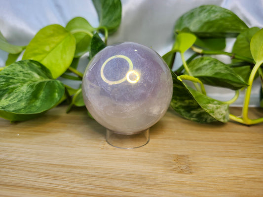 AURA ROSE QUARTZ SPHERE
