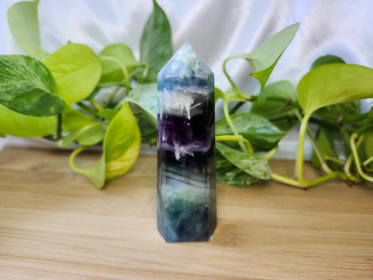 FEATHER FLUORITE TOWER