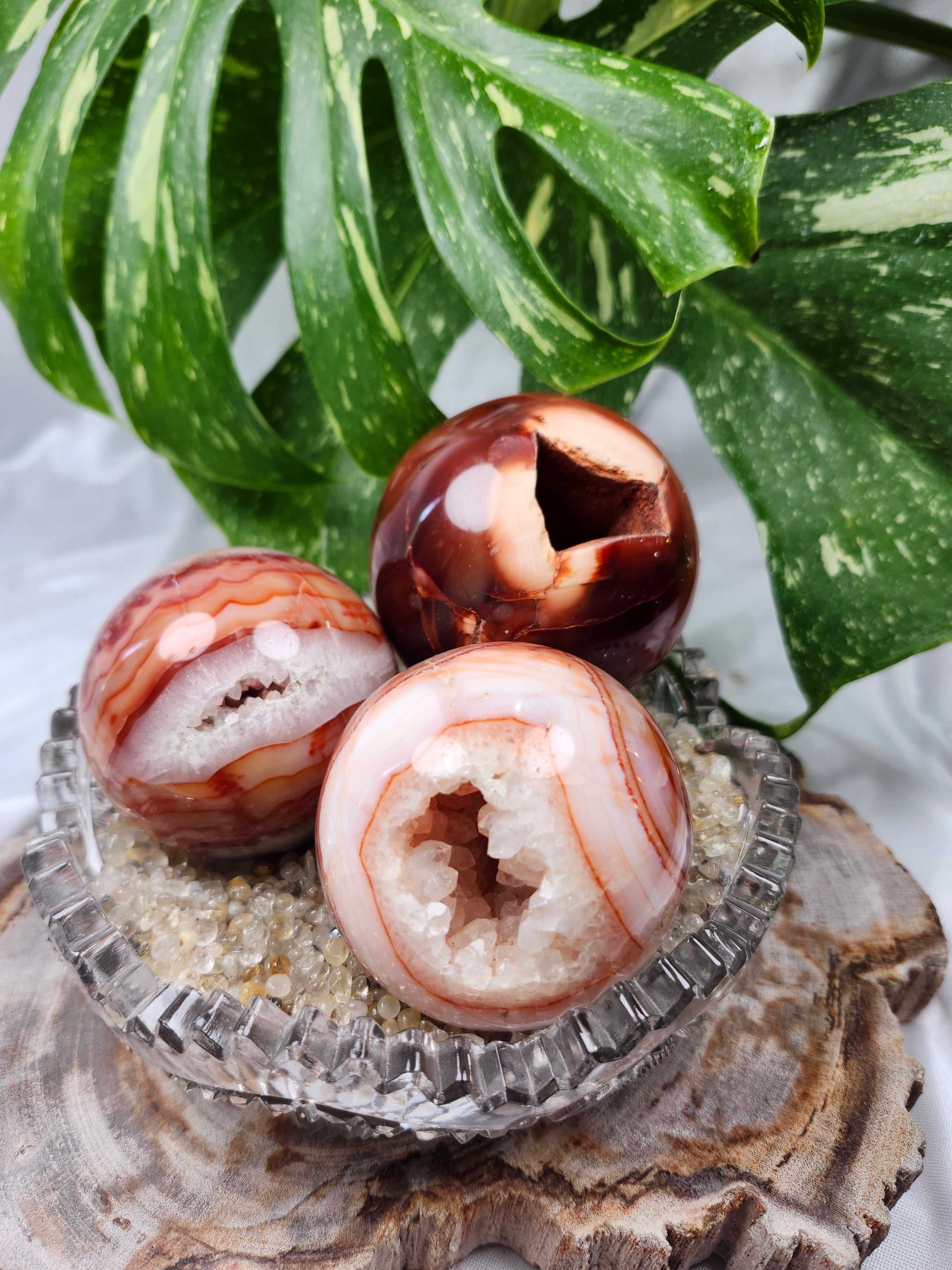 CARNELIAN AGATE SPHERE
