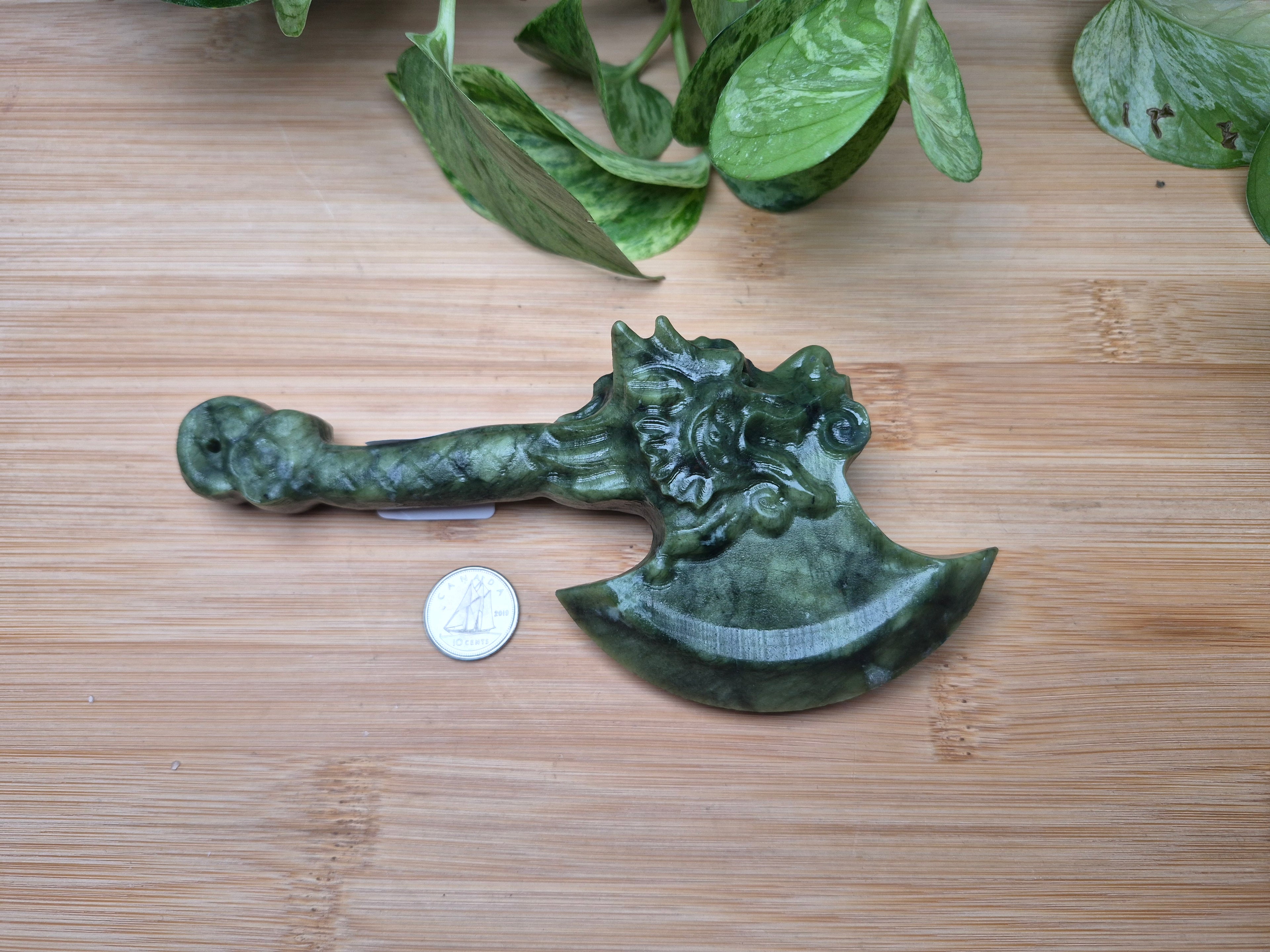 JADE DRAGON AXE